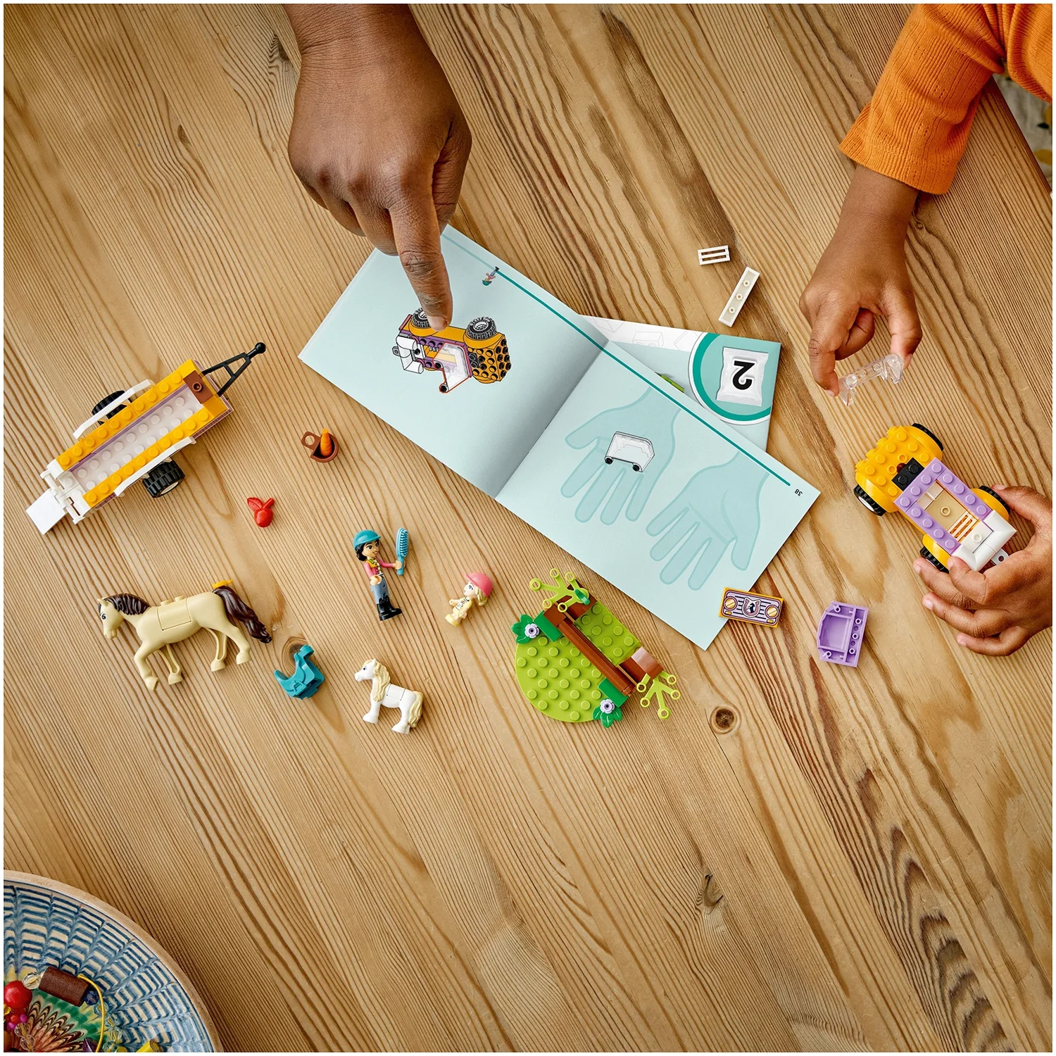 LEGO Friends Horse and Pony Trailer Animal Toys Set 42634