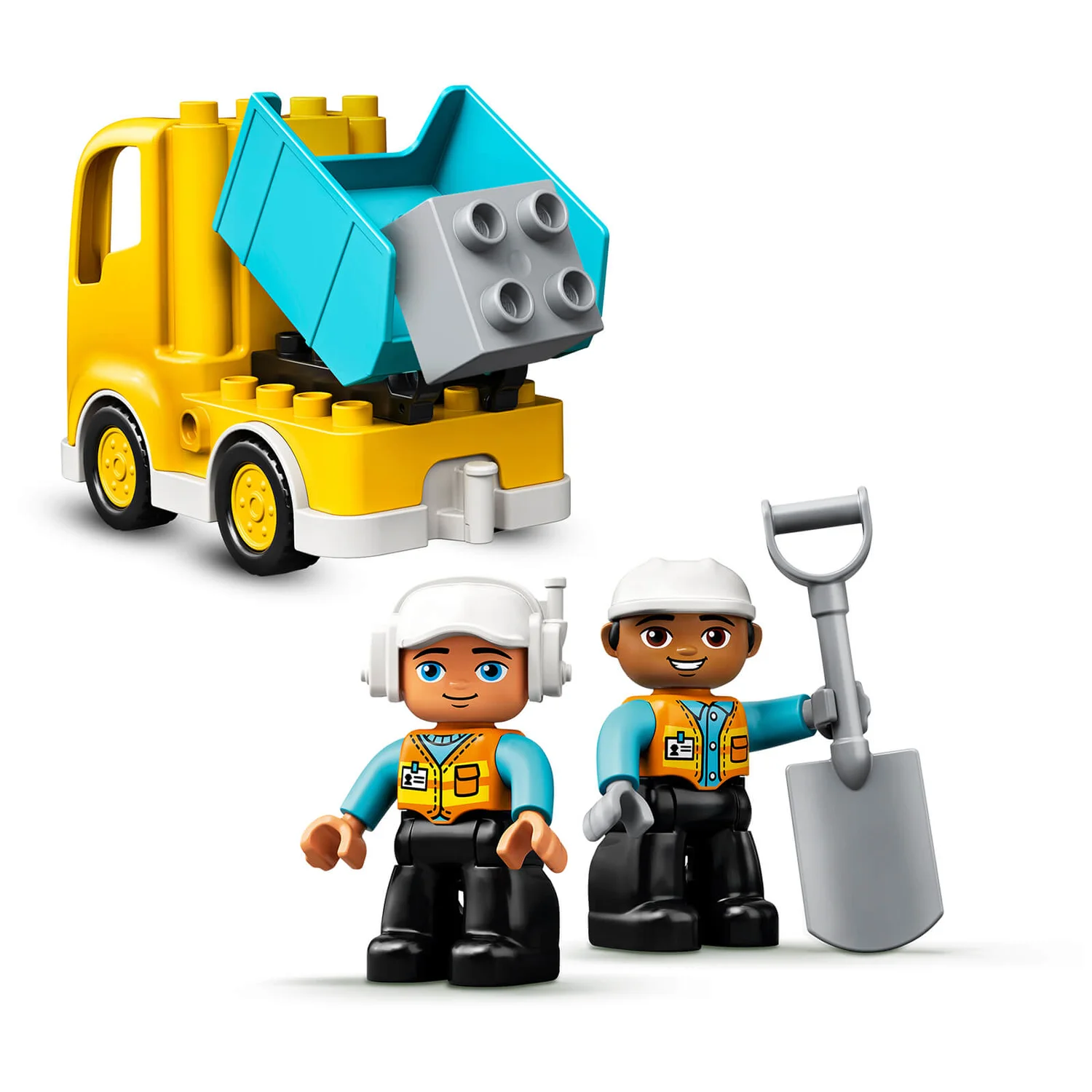 LEGO DUPLO Town: Truck & Tracked Excavator Toy (10931)