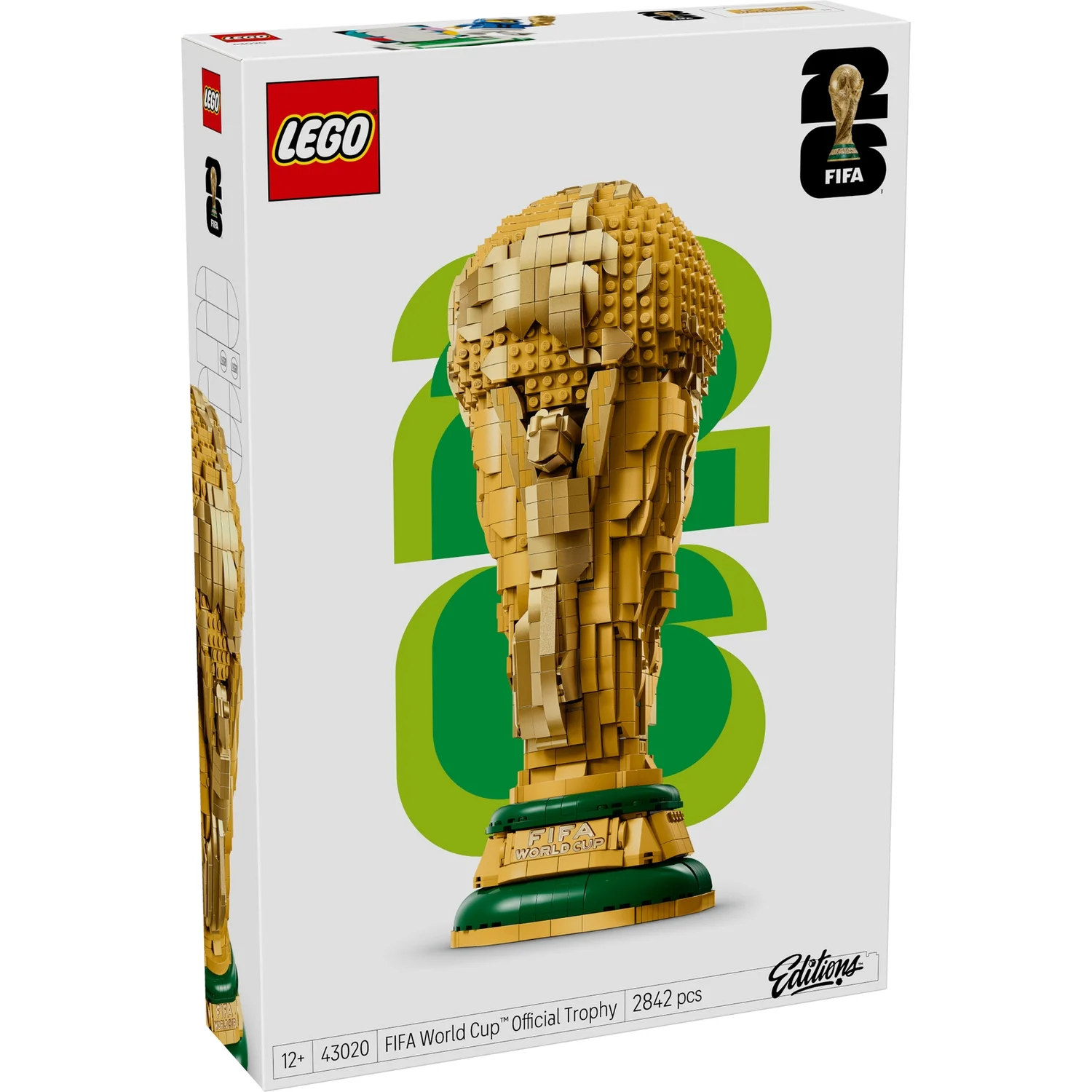 LEGO Editions FIFA World Cup Official Trophy Model Kit 43020