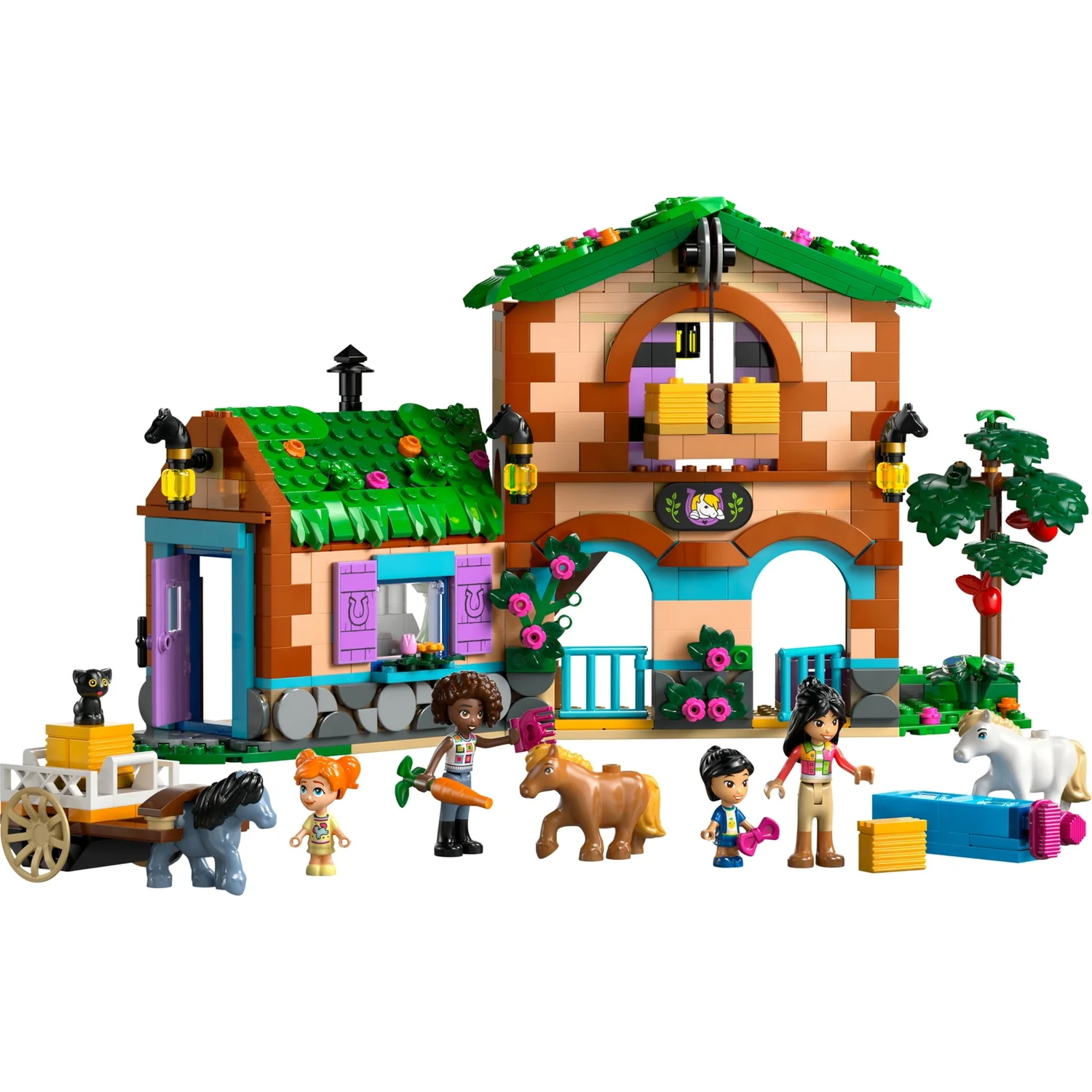 LEGO® Friends Pony Ranch & Stable Building Set, Horse Toy Playset 42654