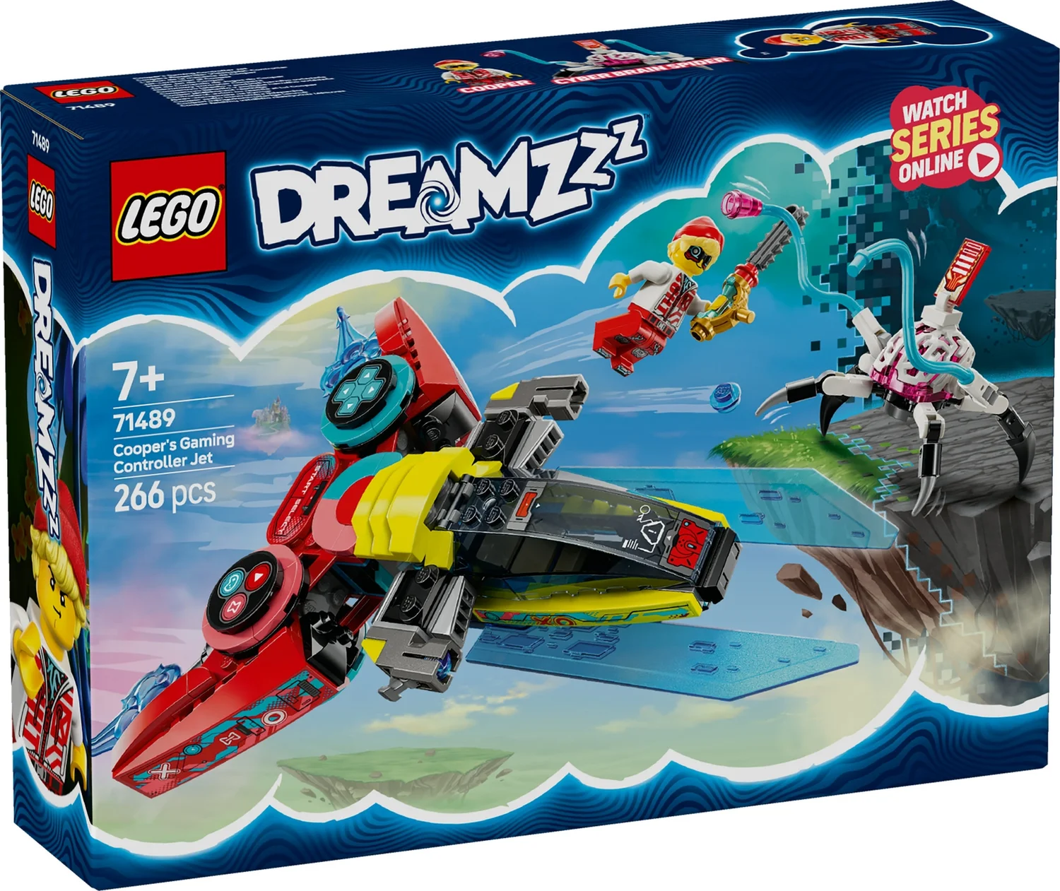 LEGO® DREAMZzz™ Cooper’s Gaming Controller Jet Video Game Toy Fantasy Gift 71489