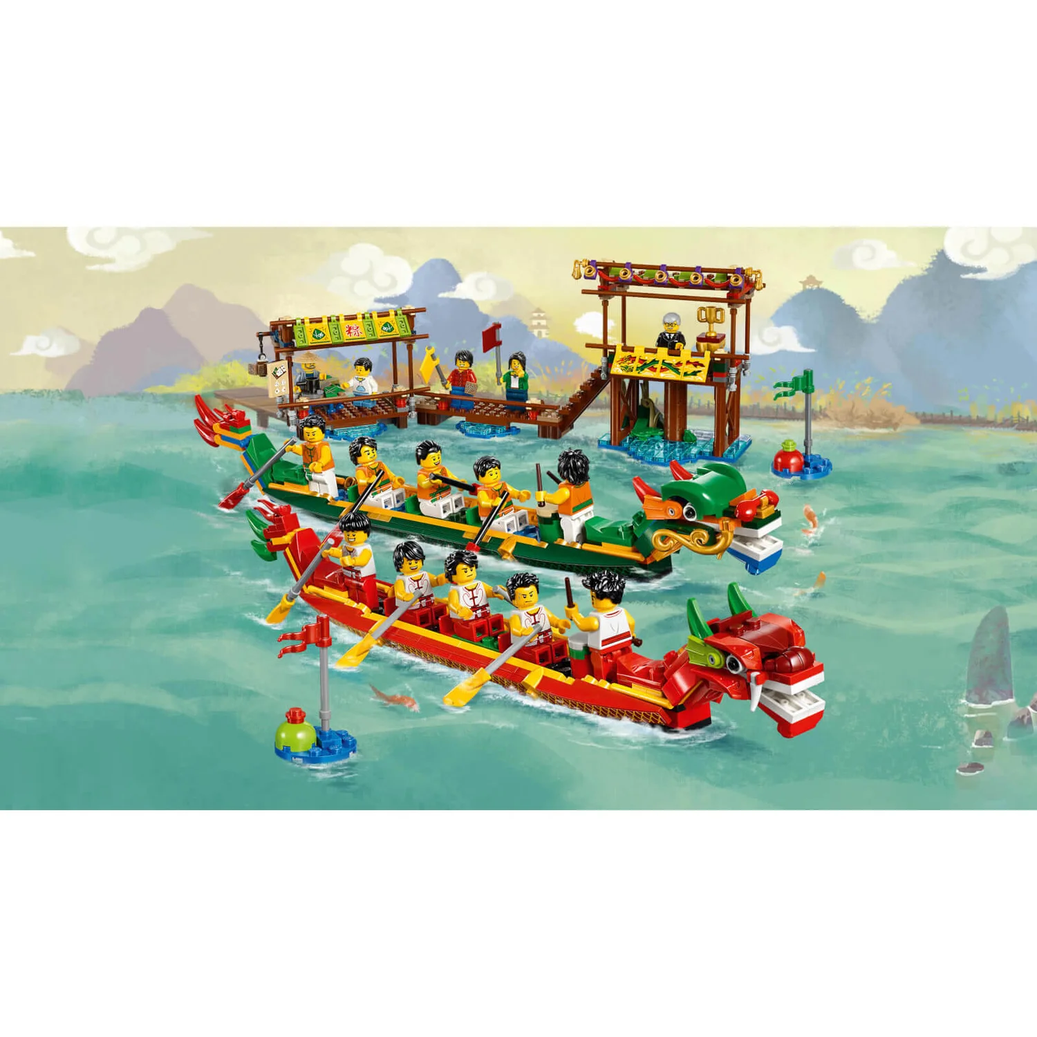 LEGO Chinese Festivals: Dragon Boat Race (80103)