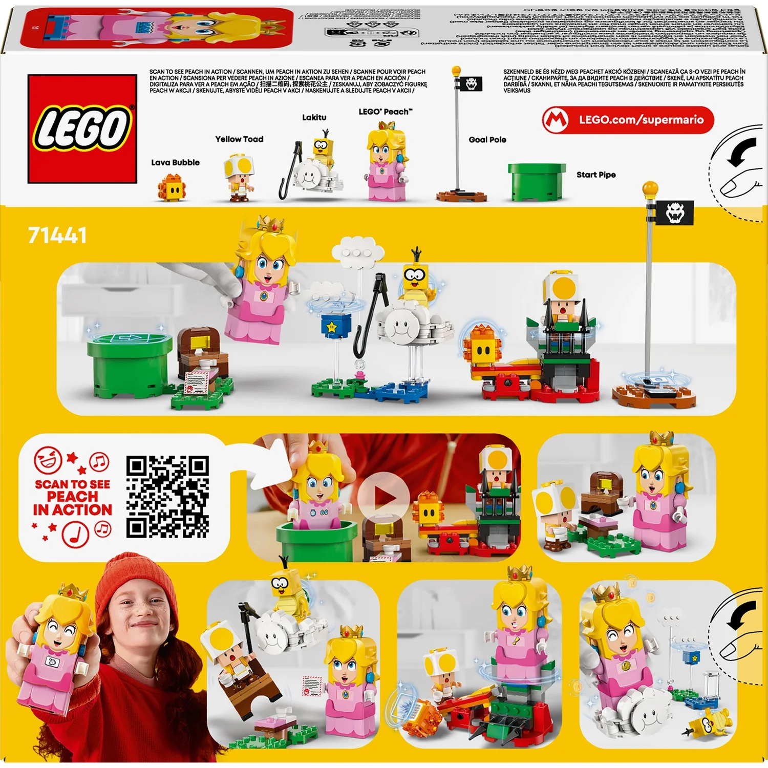 LEGO Super Mario Adventures with Interactive LEGO Peach 71441