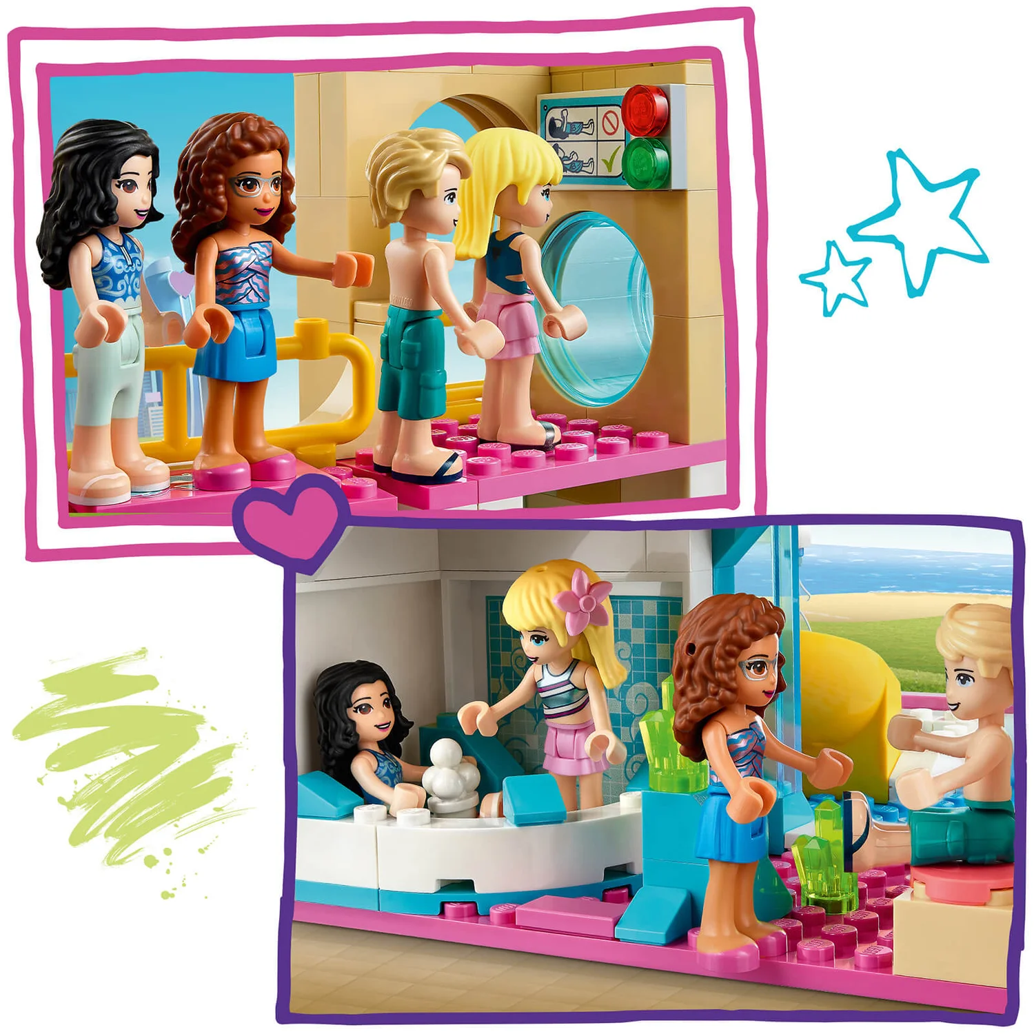 LEGO Friends: Summer Fun Water Park Resort Play Set (41430)