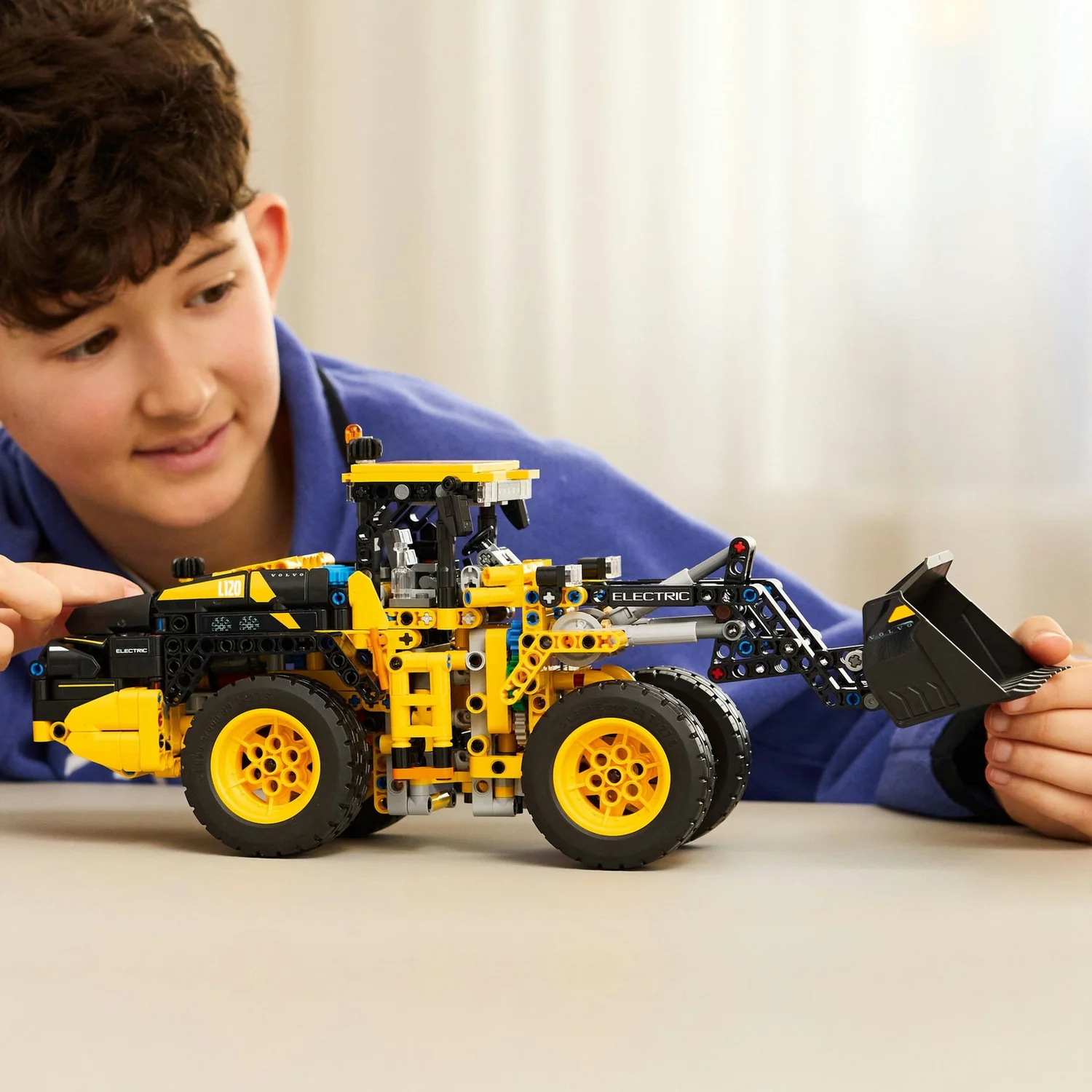LEGO® Technic Volvo L120 Electric Wheel Loader Construction Toy 42209