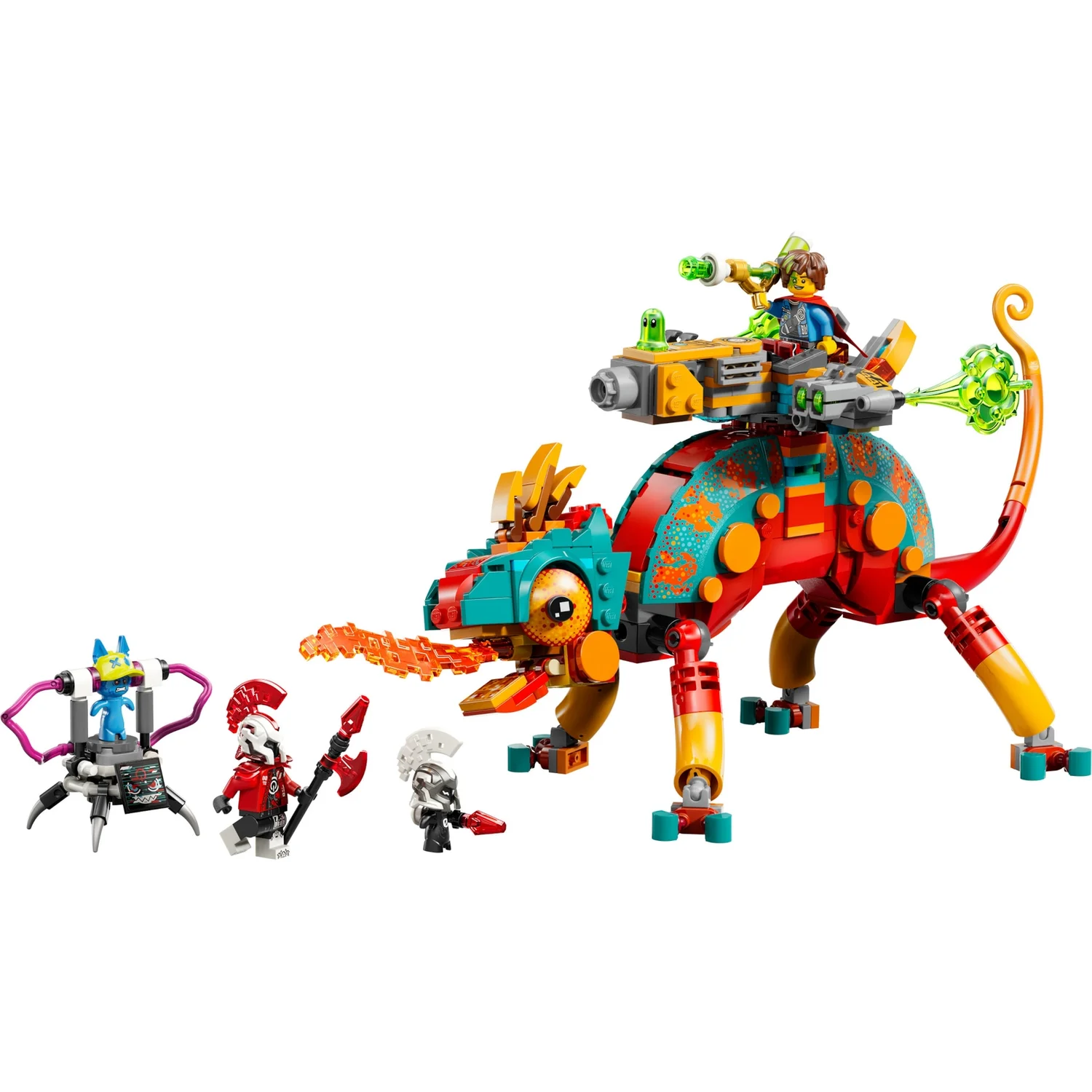 LEGO® DREAMZzz™ Mateo’s Fire Chameleon Imagination Toy 71492