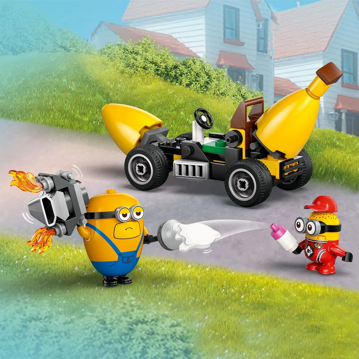 LEGO Despicable Me Minions and Banana Car Toy for Kids 75580