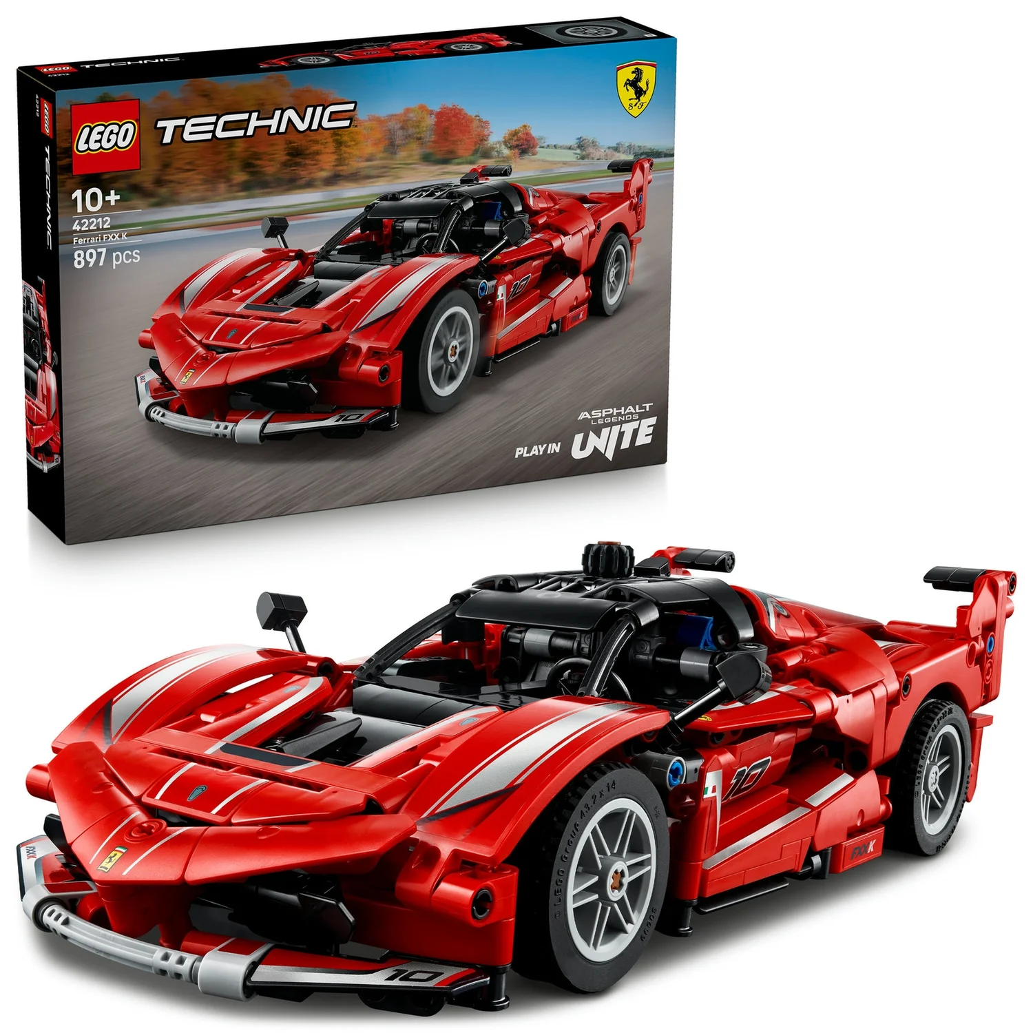 LEGO Technic Ferrari FXX K Model Race Car Toy for Kids 42212