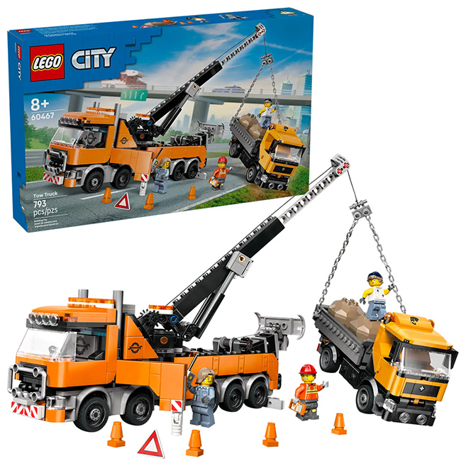 LEGO City - Heavy-Duty Recovery Tow Truck with Crane
