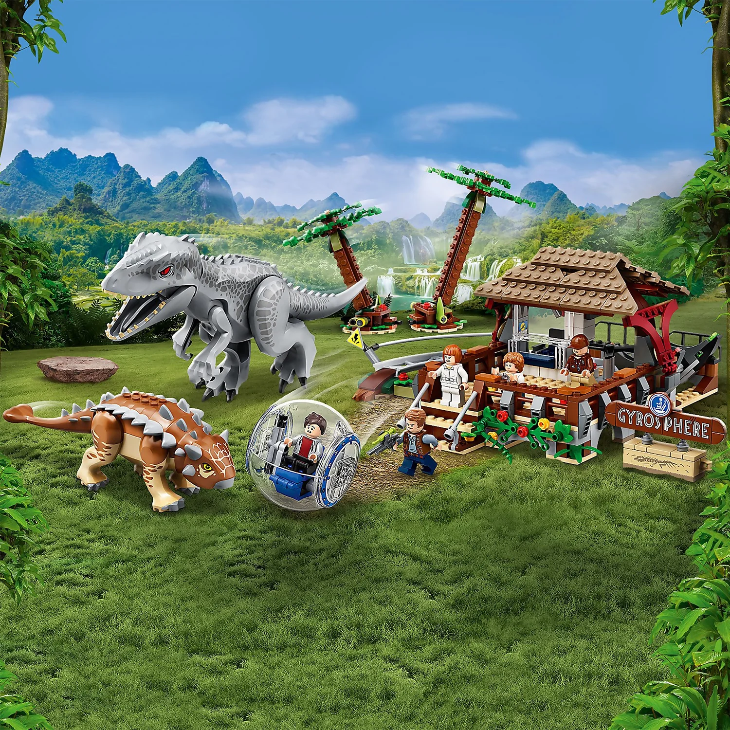 LEGO Jurassic World: Indominus Rex vs. Ankylosaurus Set (75941)