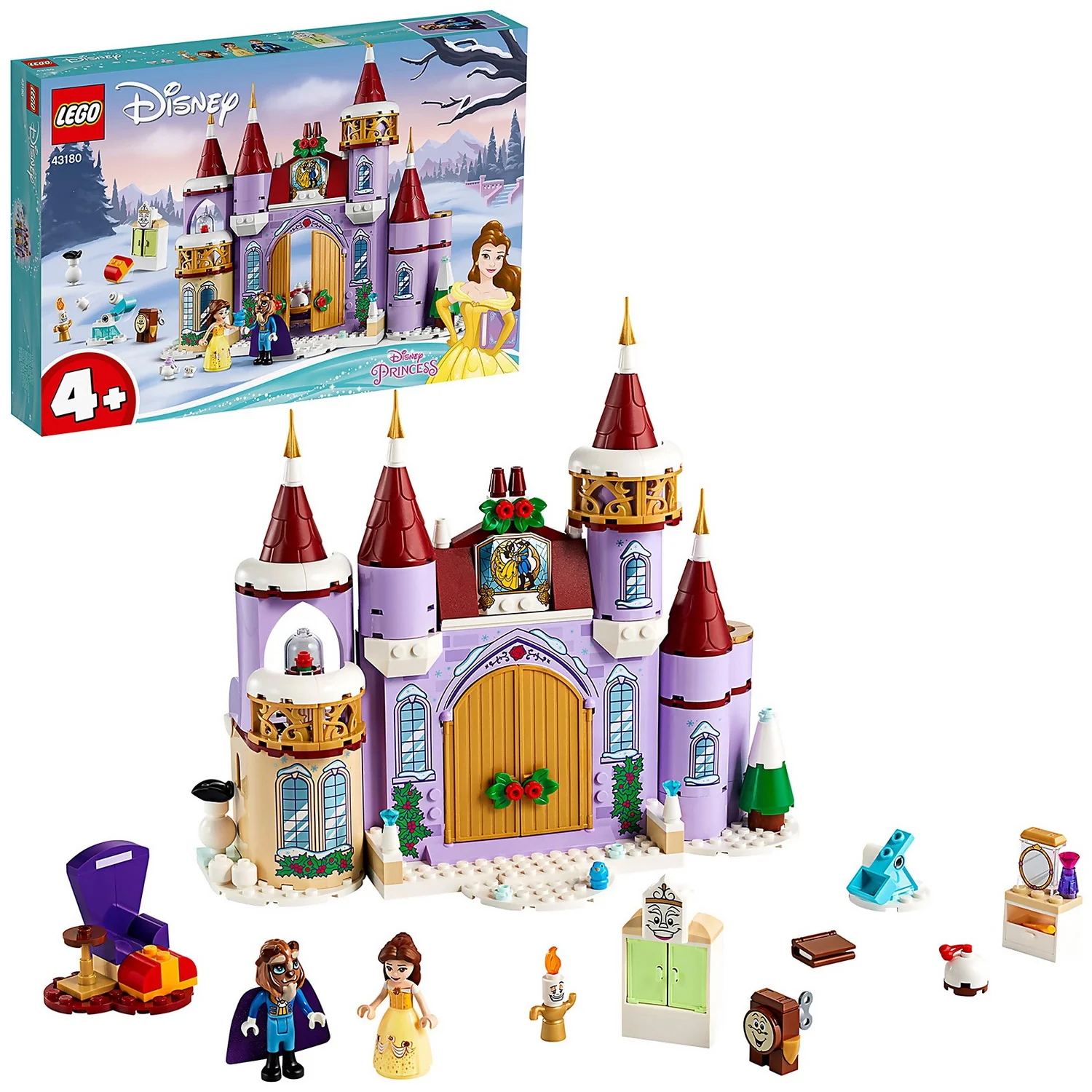 LEGO Disney Princess: Belles Castle Winter Celebration (43180)
