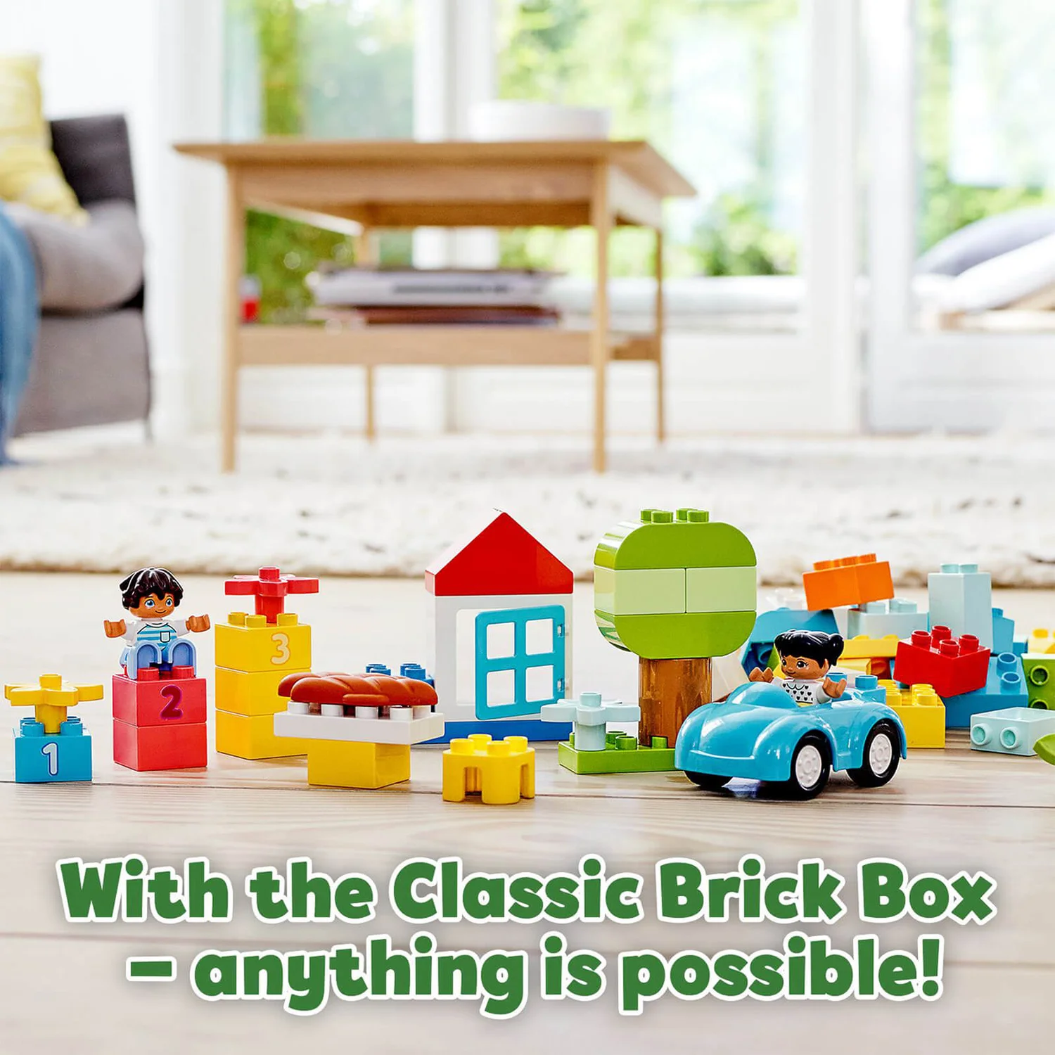 LEGO DUPLO Classic: Brick Box Building Set (10913)
