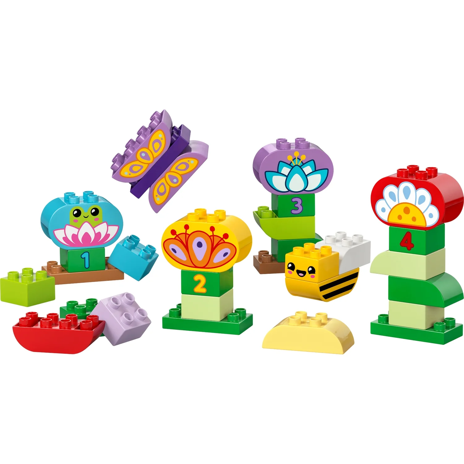 LEGO DUPLO Creative Garden & Flowers Stacking Toys Set 10444