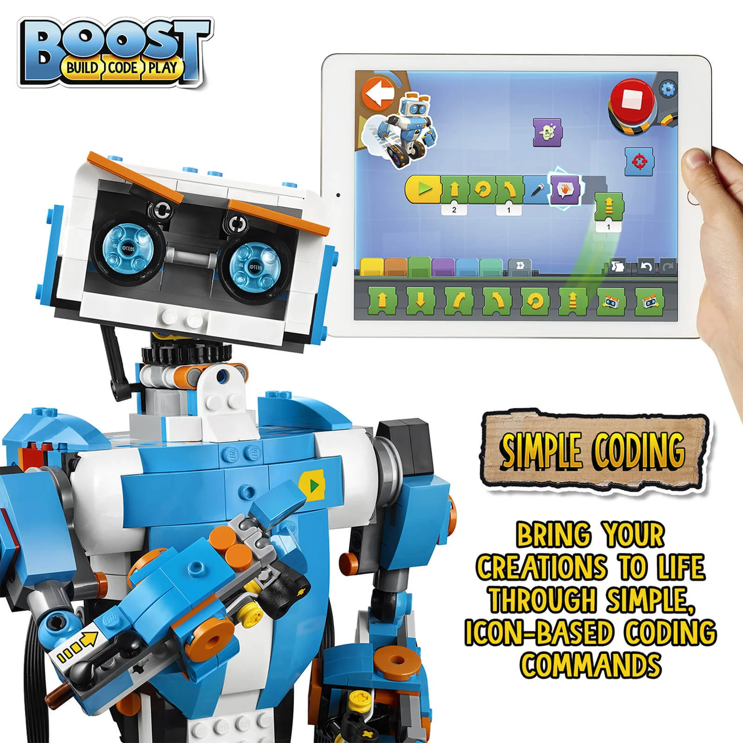 LEGO Boost Creative Toolbox Robot Coding Robotics Kit (17101)