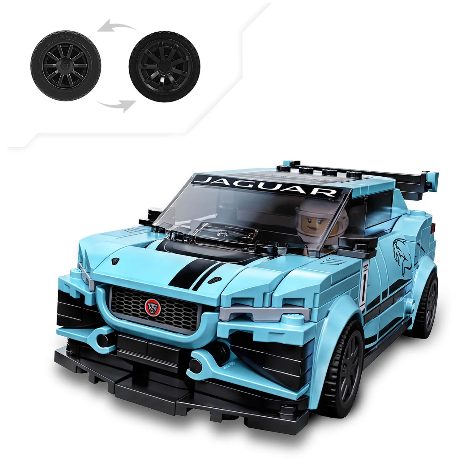 LEGO Speed Champions: Panasonic Jaguar Racing Cars Set (76898)
