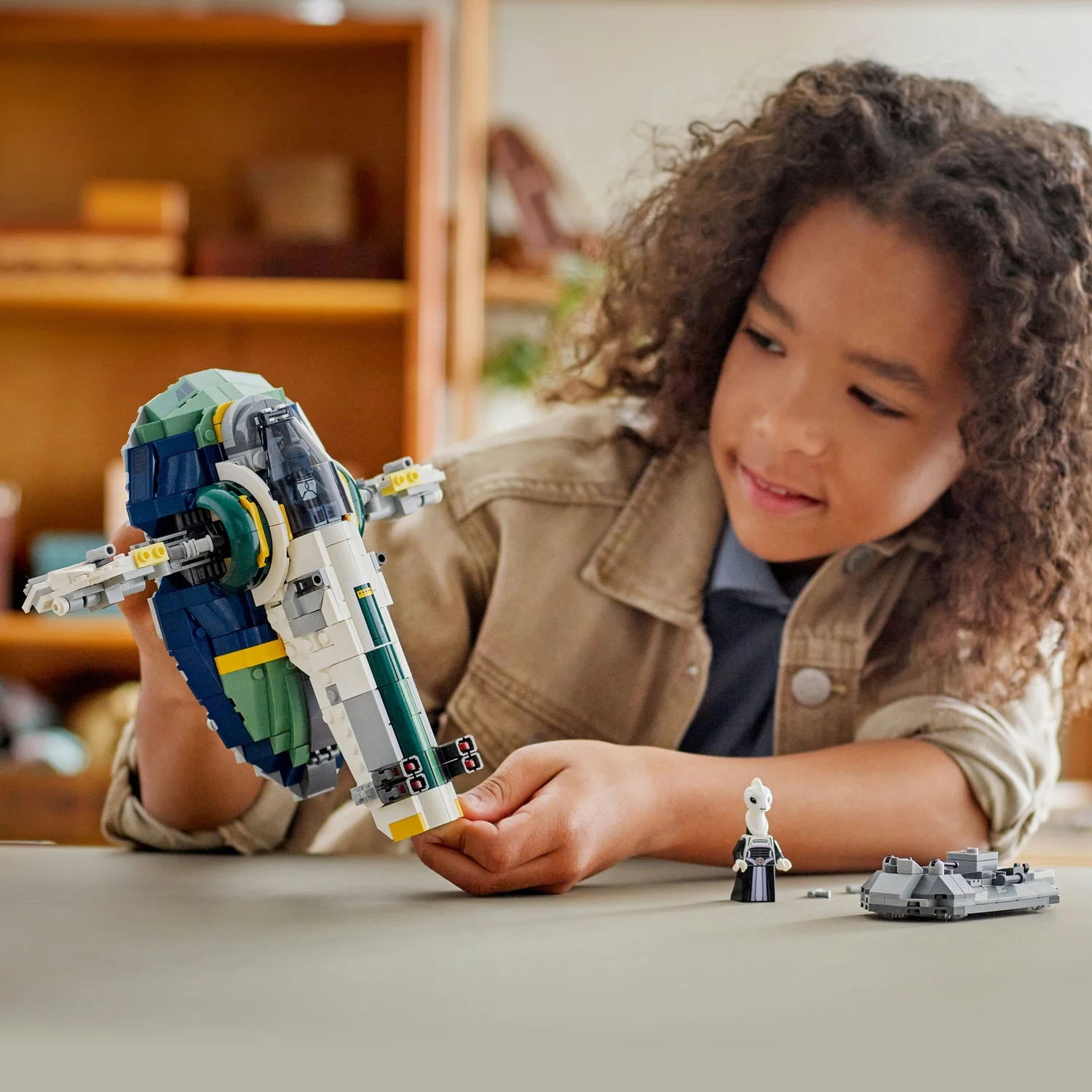 LEGO Star Wars Jango Fett’s Starship Building Toy Set 75433