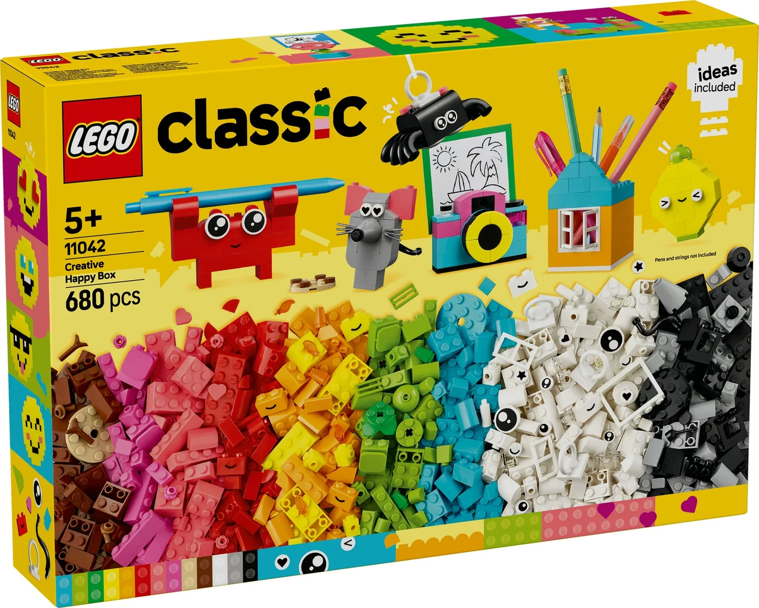 LEGO Classic Creative Happy Box Creative Toys Set 11042