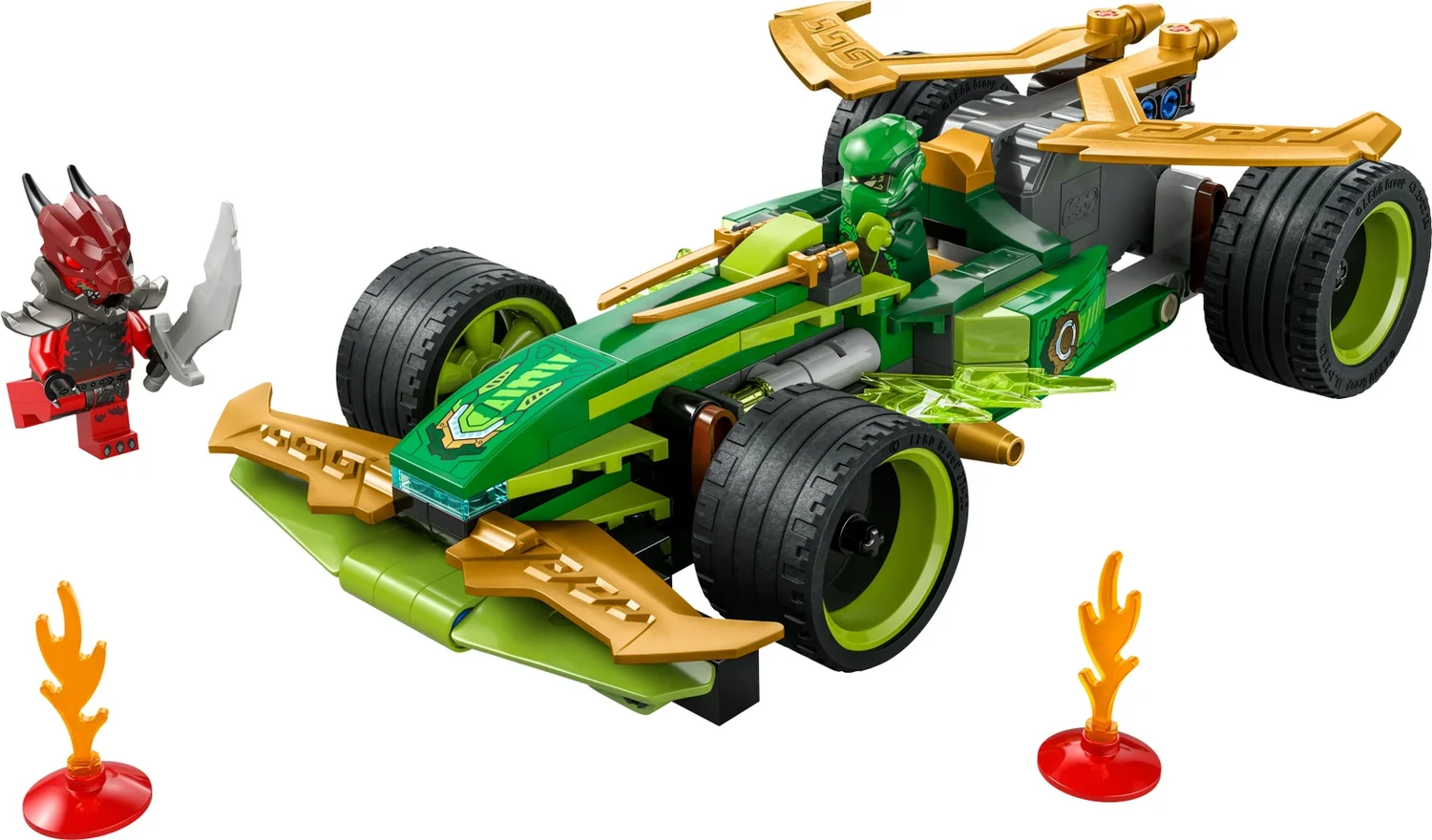 LEGO NINJAGO Lloyd’s Pull-Back Race Car Toy, Ninja Set 71828