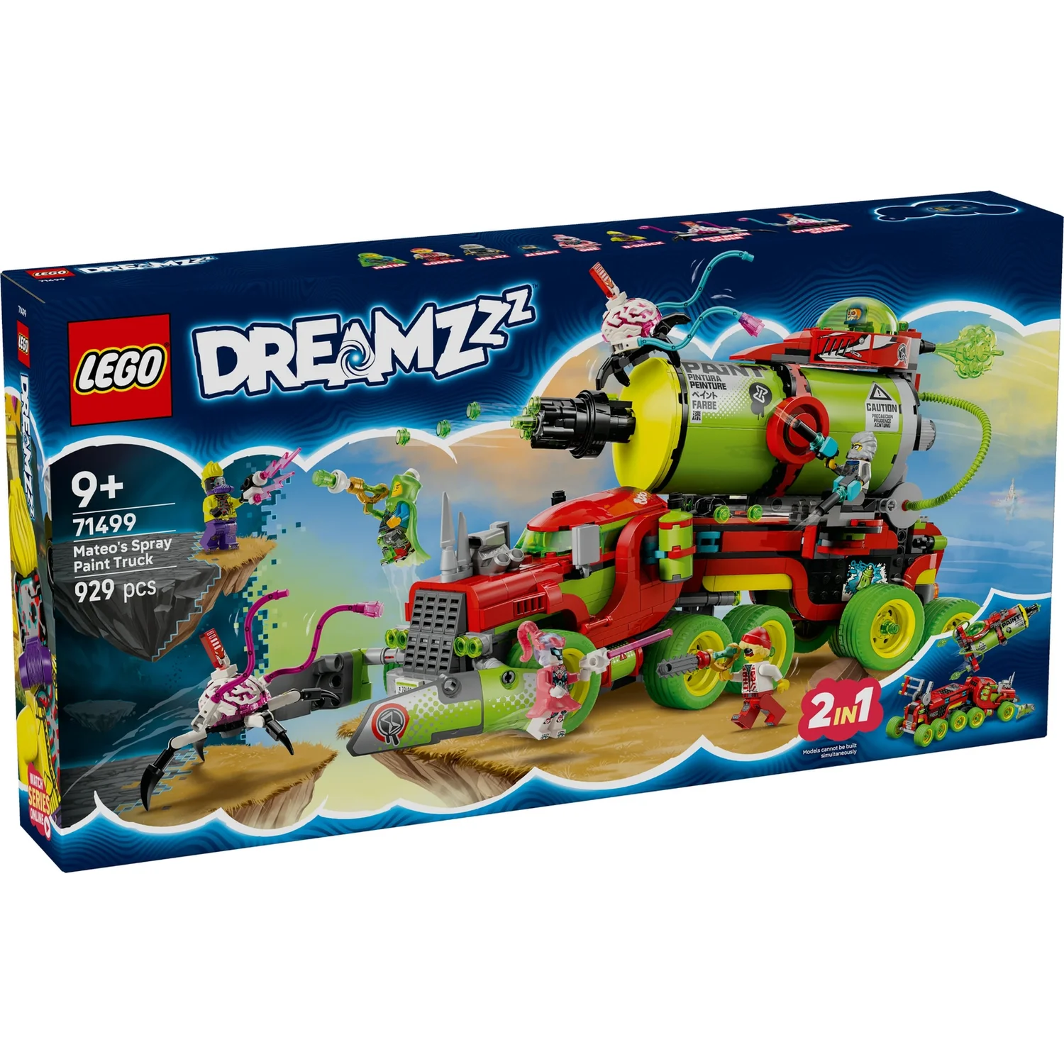 LEGO® DREAMZzz™ Mateo’s Spray Paint Truck Toy 71499