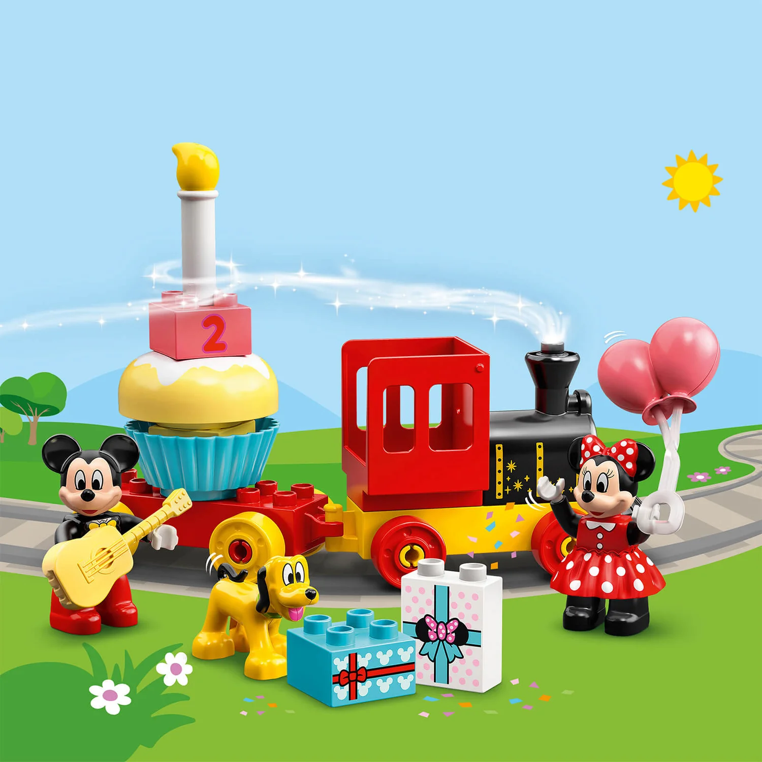 LEGO DUPLO Disney: Mickey & Minnie Birthday Train Toy (10941)