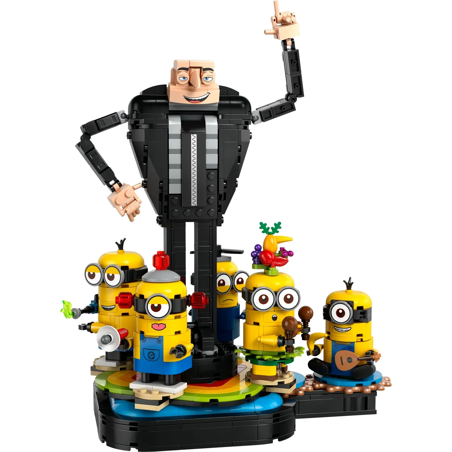 LEGO Despicable Me Brick-Built Gru and Minions Toy Set 75582