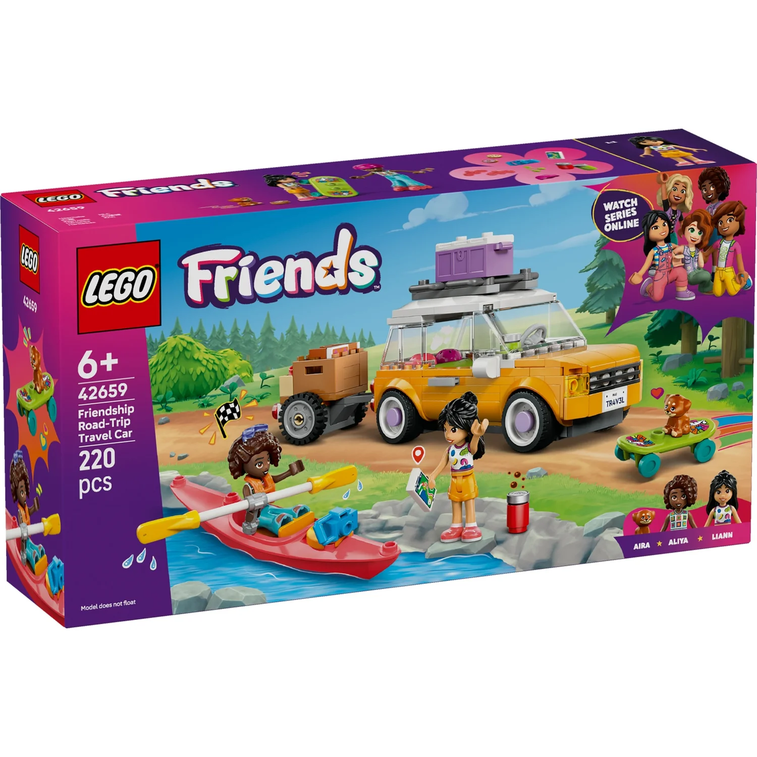 LEGO® Friends Friendship Road-Trip Travel Car Building Set 42659