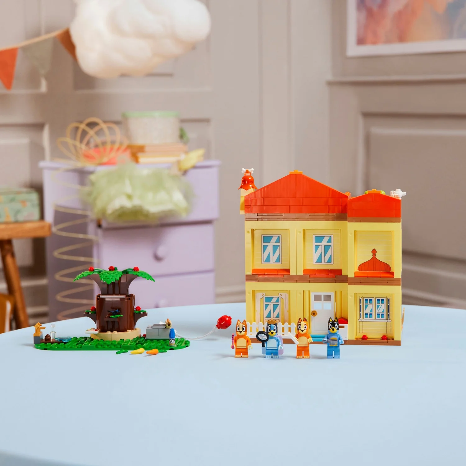 LEGO® Bluey: Bluey’s Family House Playset, Home-Building Kit 11203