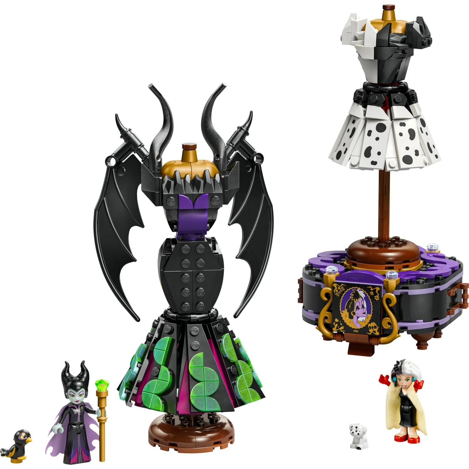 LEGO | Disney Villains Maleficent’s and Cruella De Vil’s Dresses 43262
