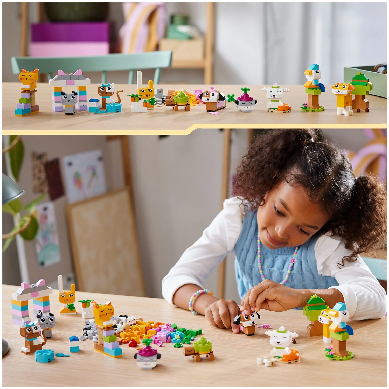 LEGO Classic Creative Pets Animal Toys with Bricks 11034