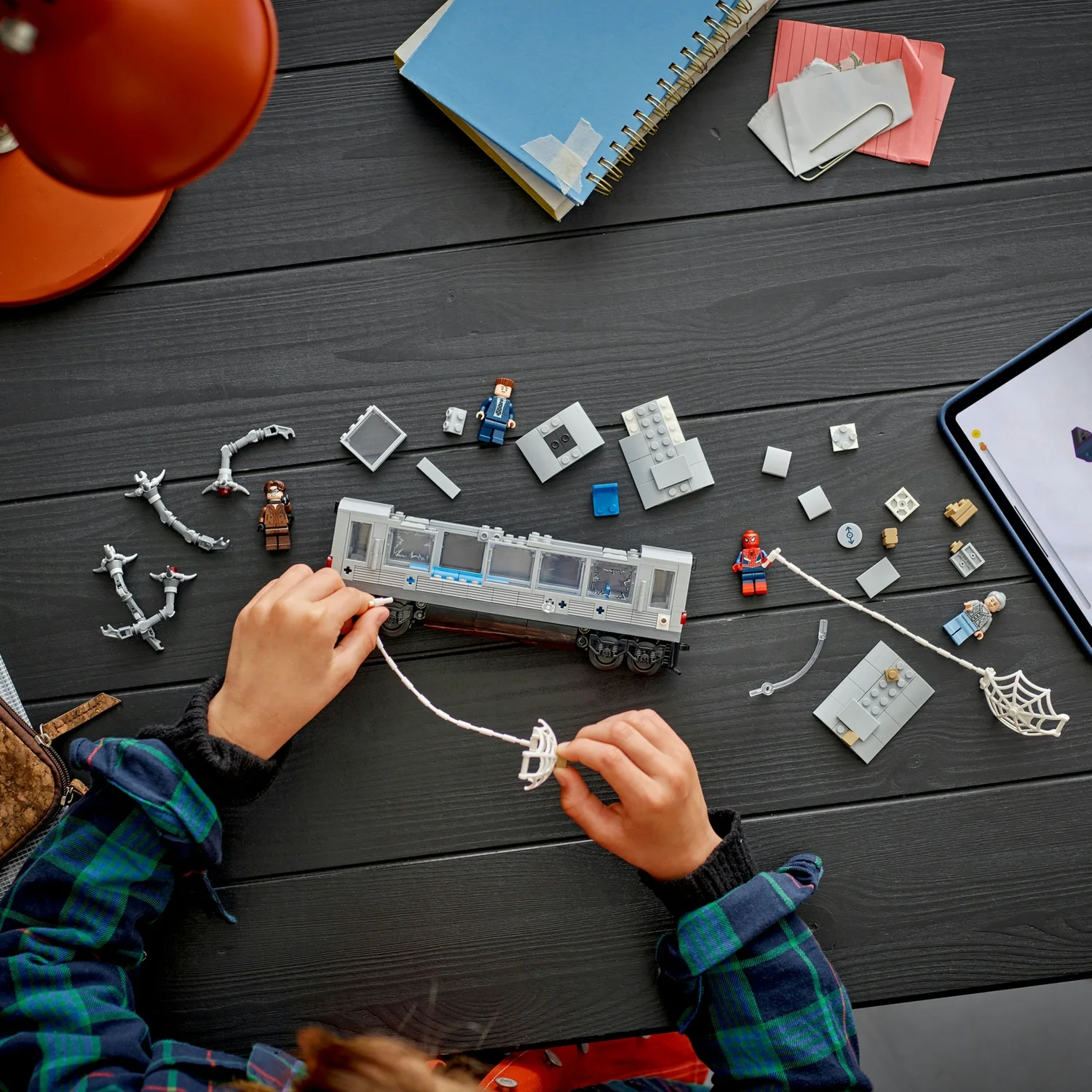 LEGO® | Marvel Spider-Man vs. Doc Ock Subway Train Scene Building Toy 76321