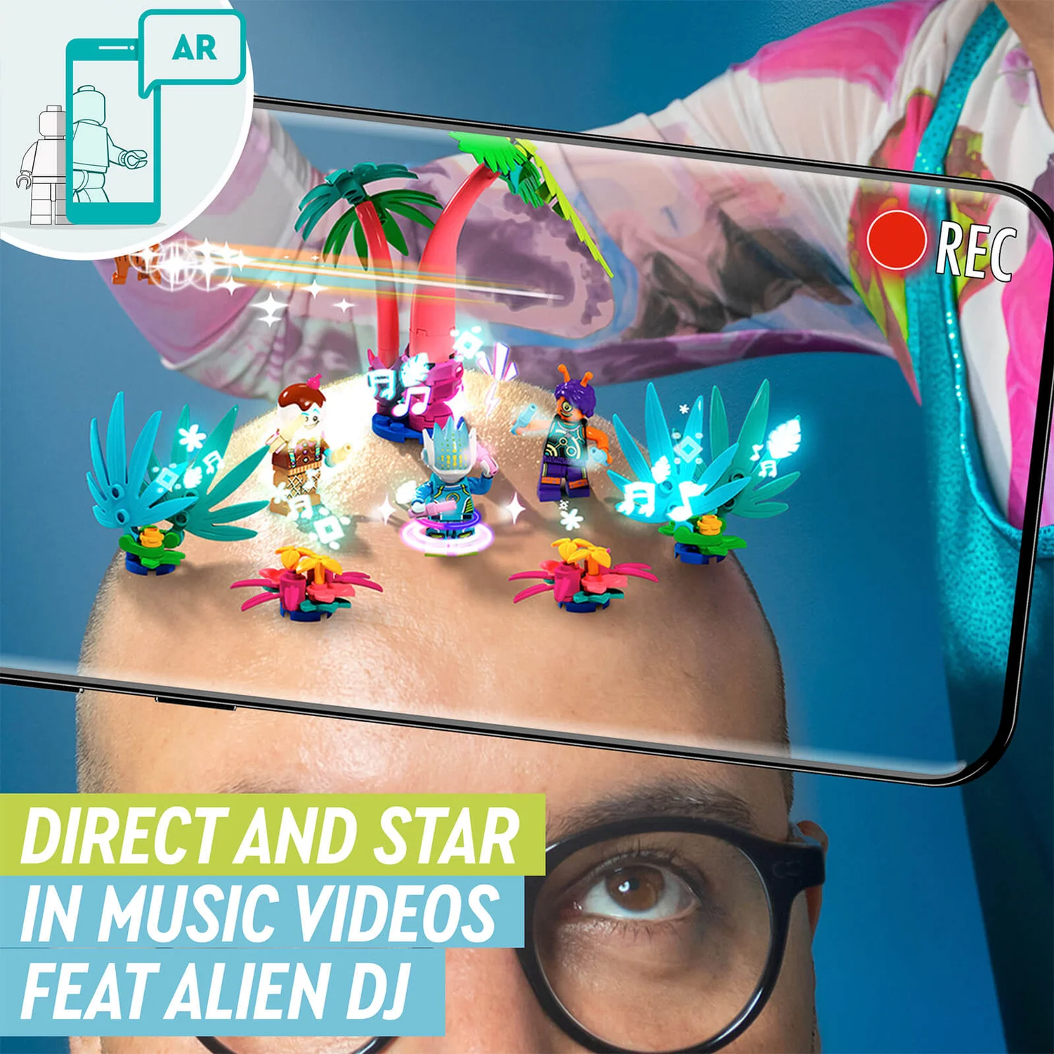 LEGO® VIDIYO™ Alien DJ BeatBox 43104 Building Kit (73 Pieces)