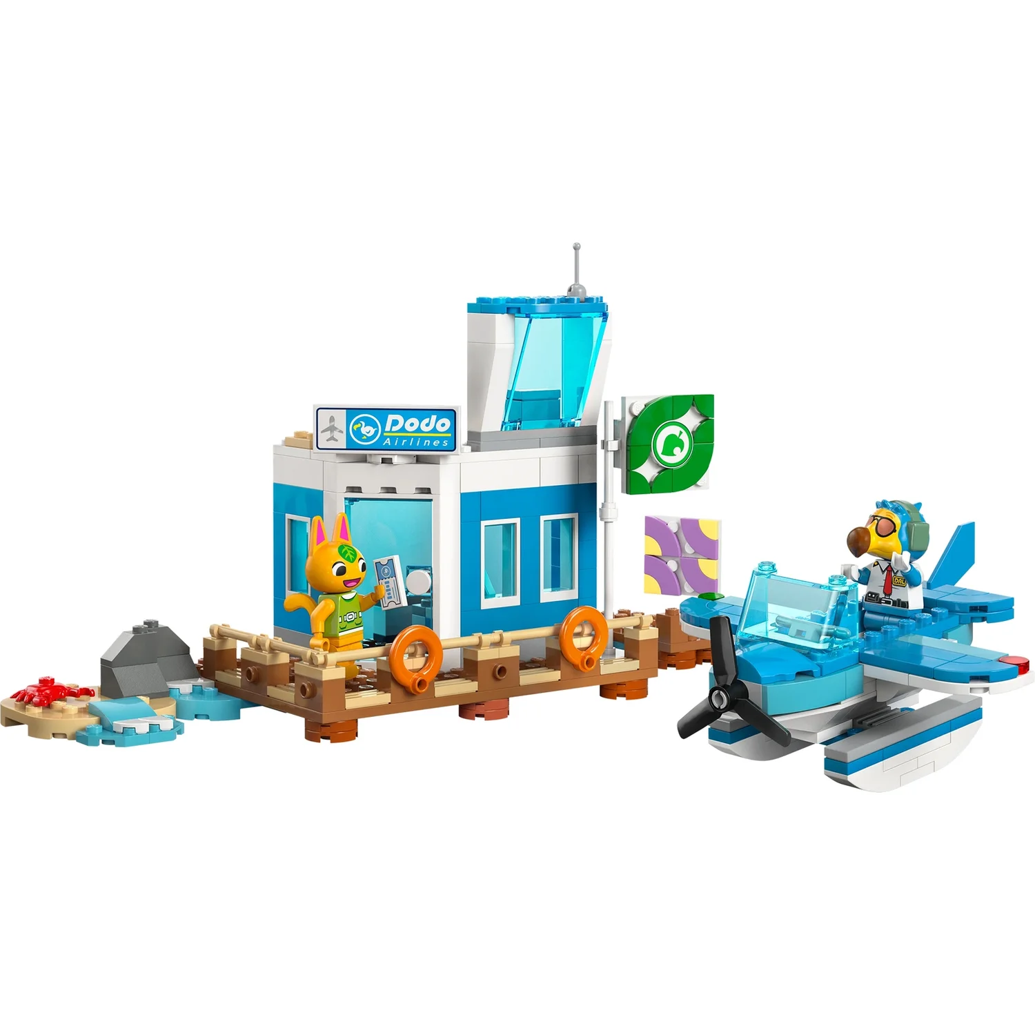 LEGO Animal Crossing Fly with Dodo Airlines Airport Toy 77051