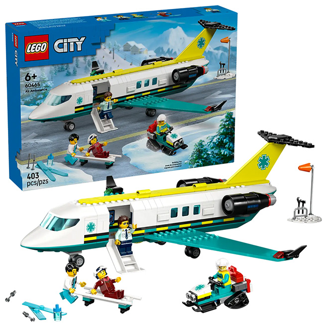 LEGO City - Emergency Air Ambulance Airplane