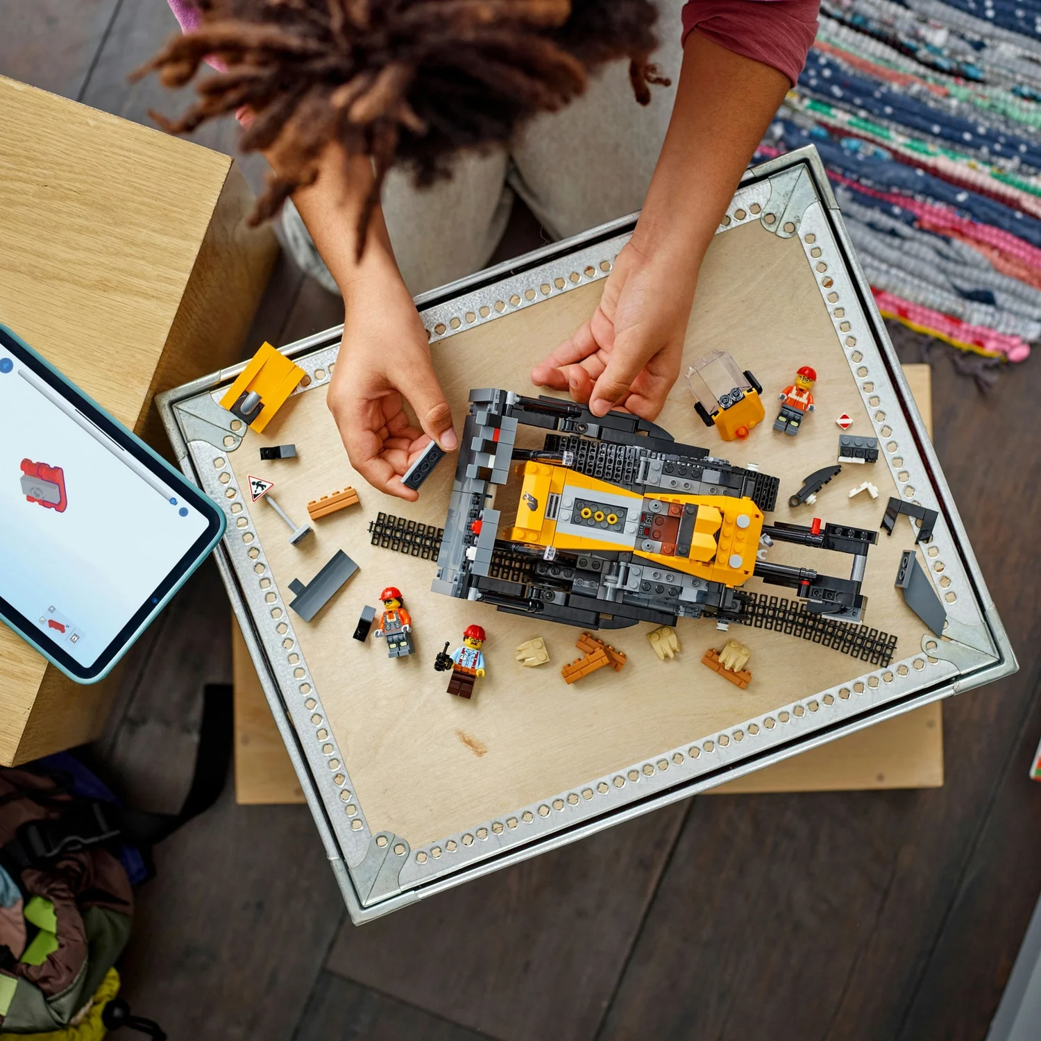 LEGO City Yellow Bulldozer Construction Vehicle Toy 60466