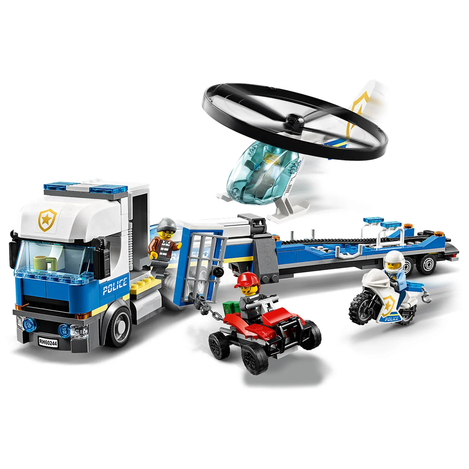 LEGO City: Police Helicopter Transport Building Set (60244)