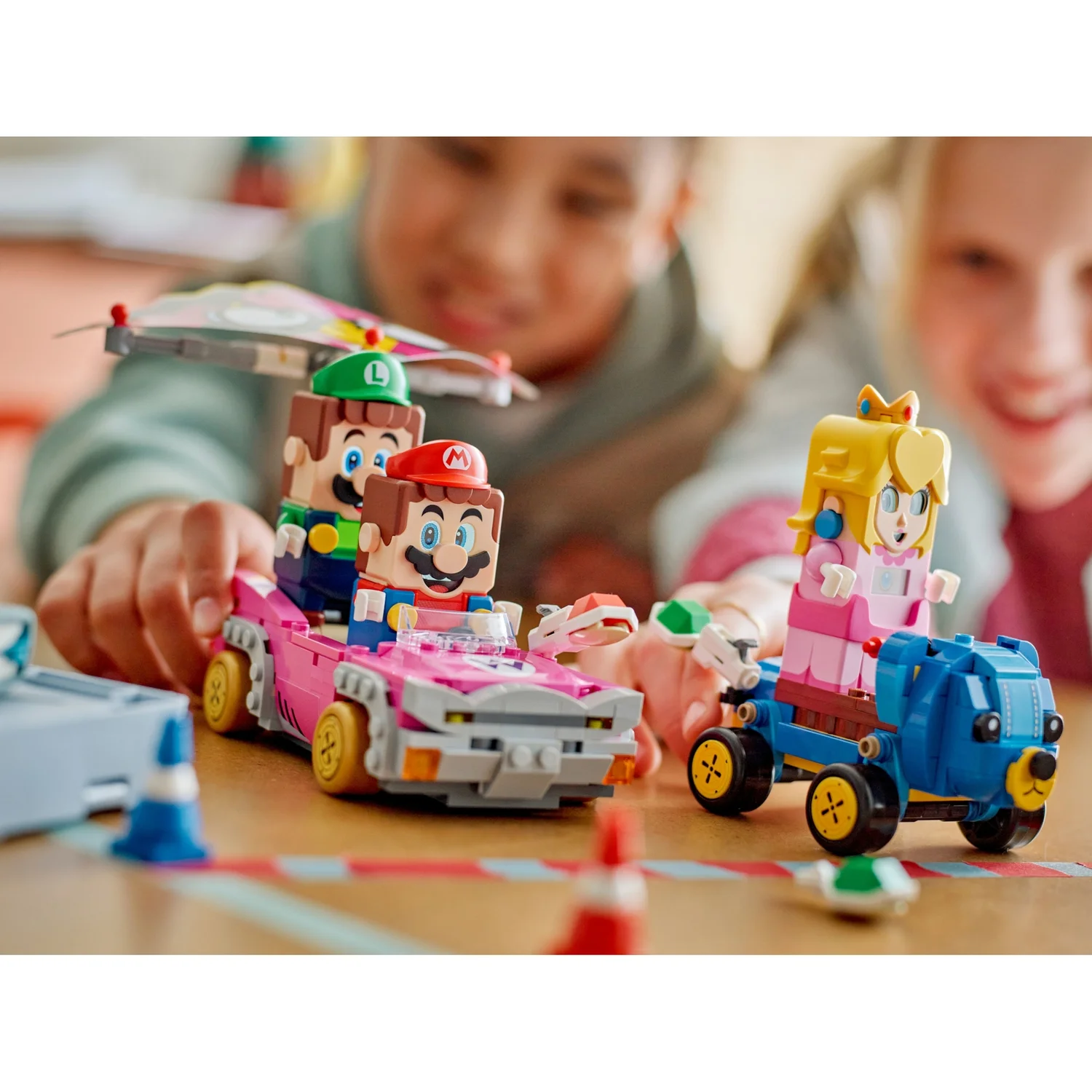 LEGO® Super Mario™: Mario Kart™ – Wario & King Boo Figures and 2 Karts 72038