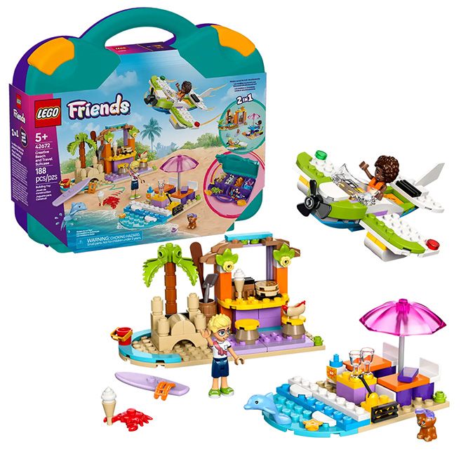 LEGO Friends - Creative Beach and Travel Suitcase