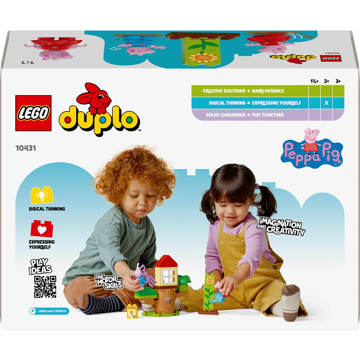 LEGO DUPLO Peppa Pig Garden and Tree House Toddler Toy 10431