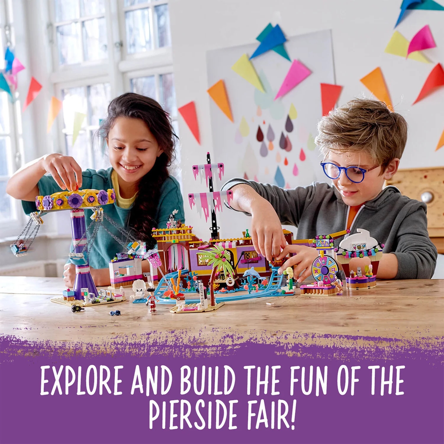 LEGO Friends: Heartlake City: Amusement Pier Set (41375)