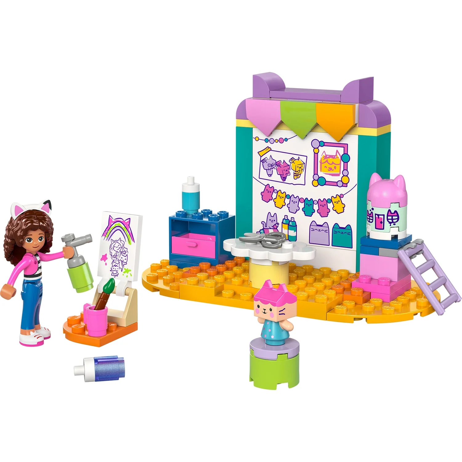 LEGO Gabby’s Dollhouse Crafting with Baby Box Toy Set 10795