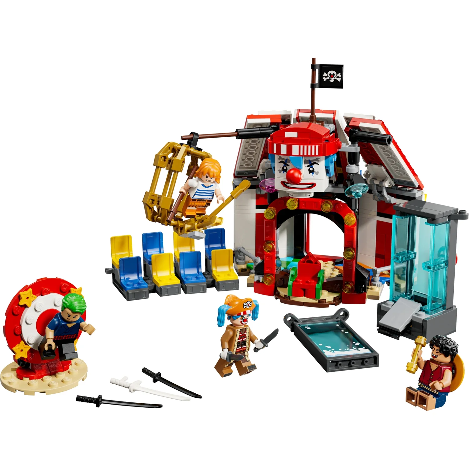 LEGO® ONE PIECE Buggy the Clown’s Circus Tent Model Building Kit 75637