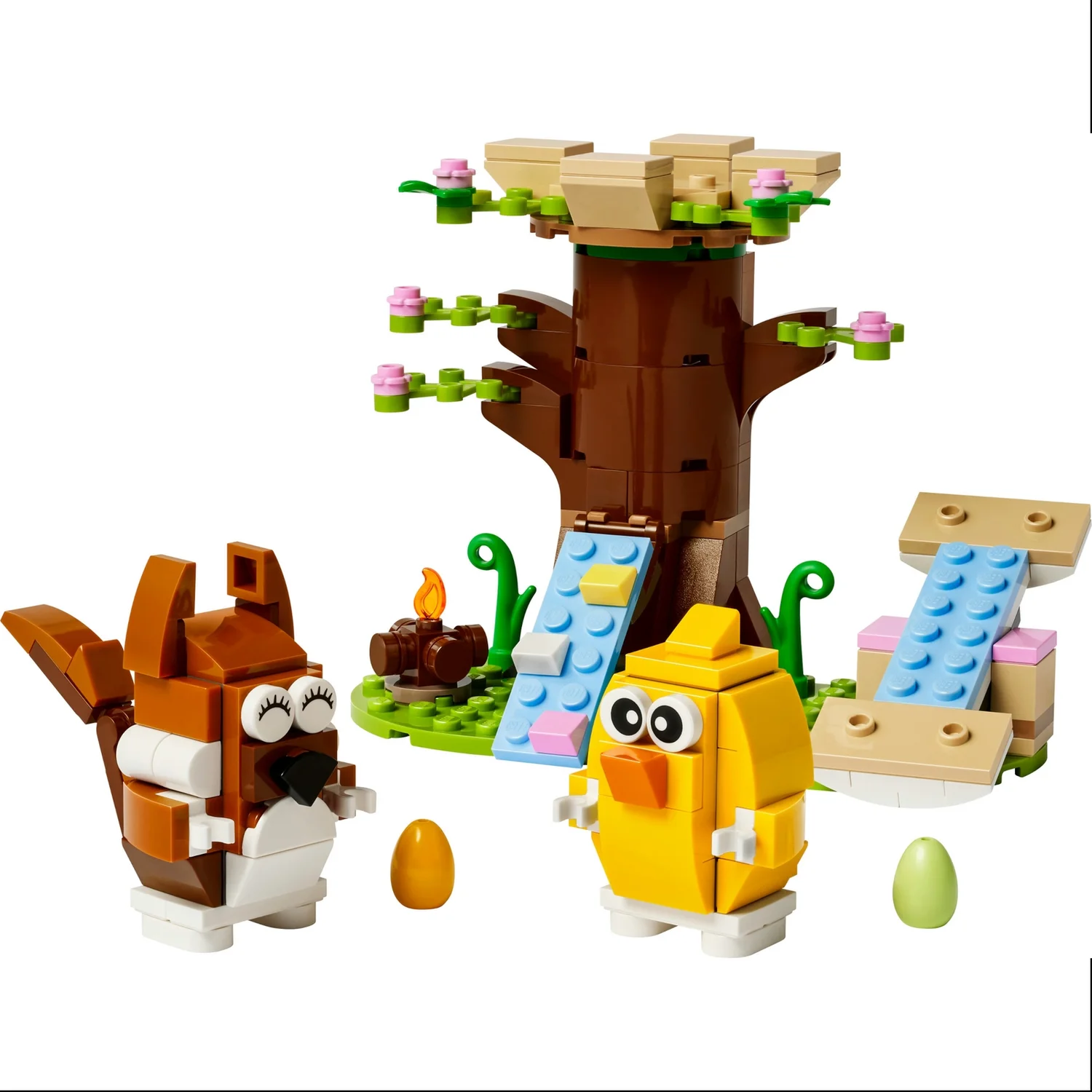 LEGO Spring Animal Playground Set with Toy Tree-House 40709