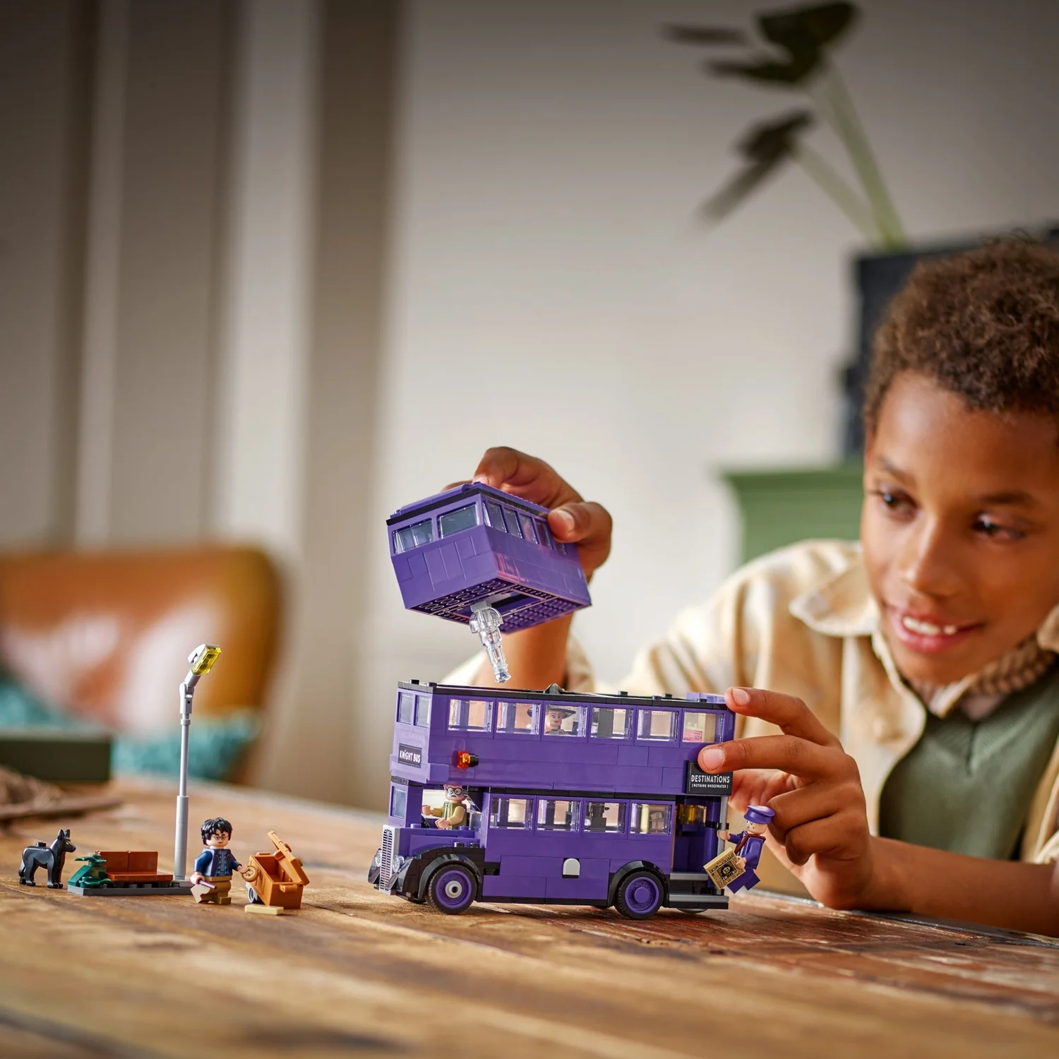 LEGO Harry Potter Knight Bus Adventure Vehicle Toy Set 76446