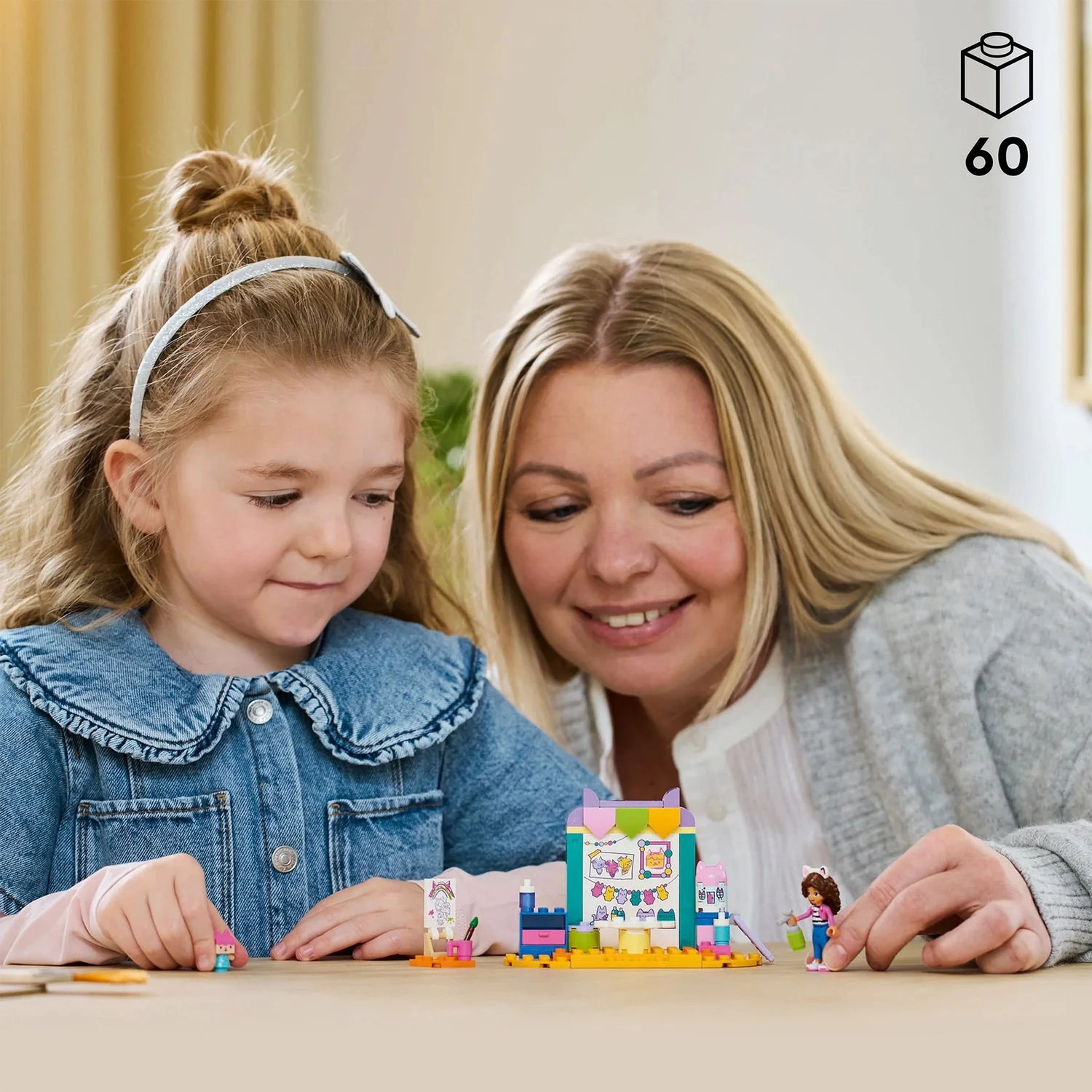 LEGO Gabby’s Dollhouse Crafting with Baby Box Toy Set 10795