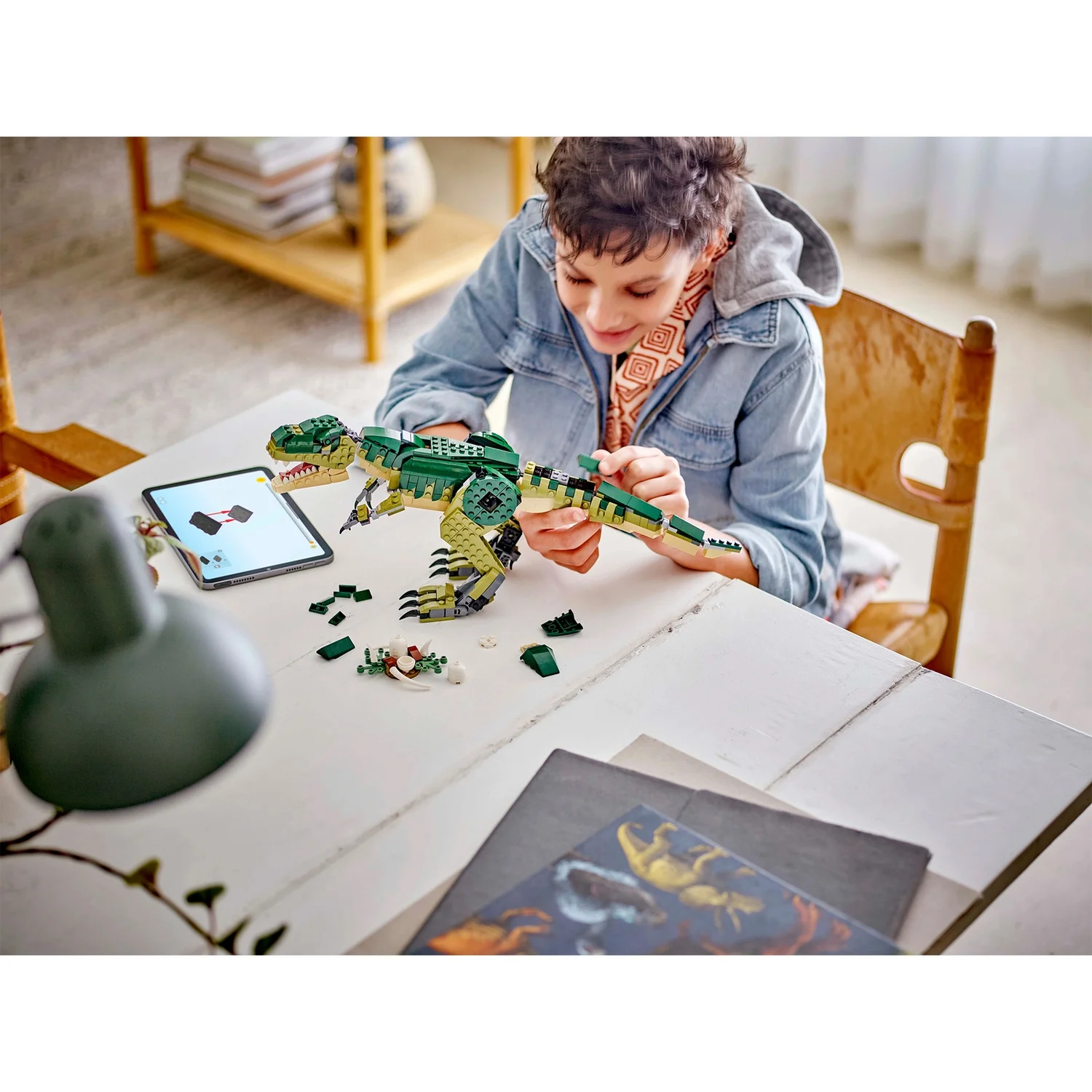 LEGO Creator 3in1 T. rex Figure, Toy Dinosaur Set 31151