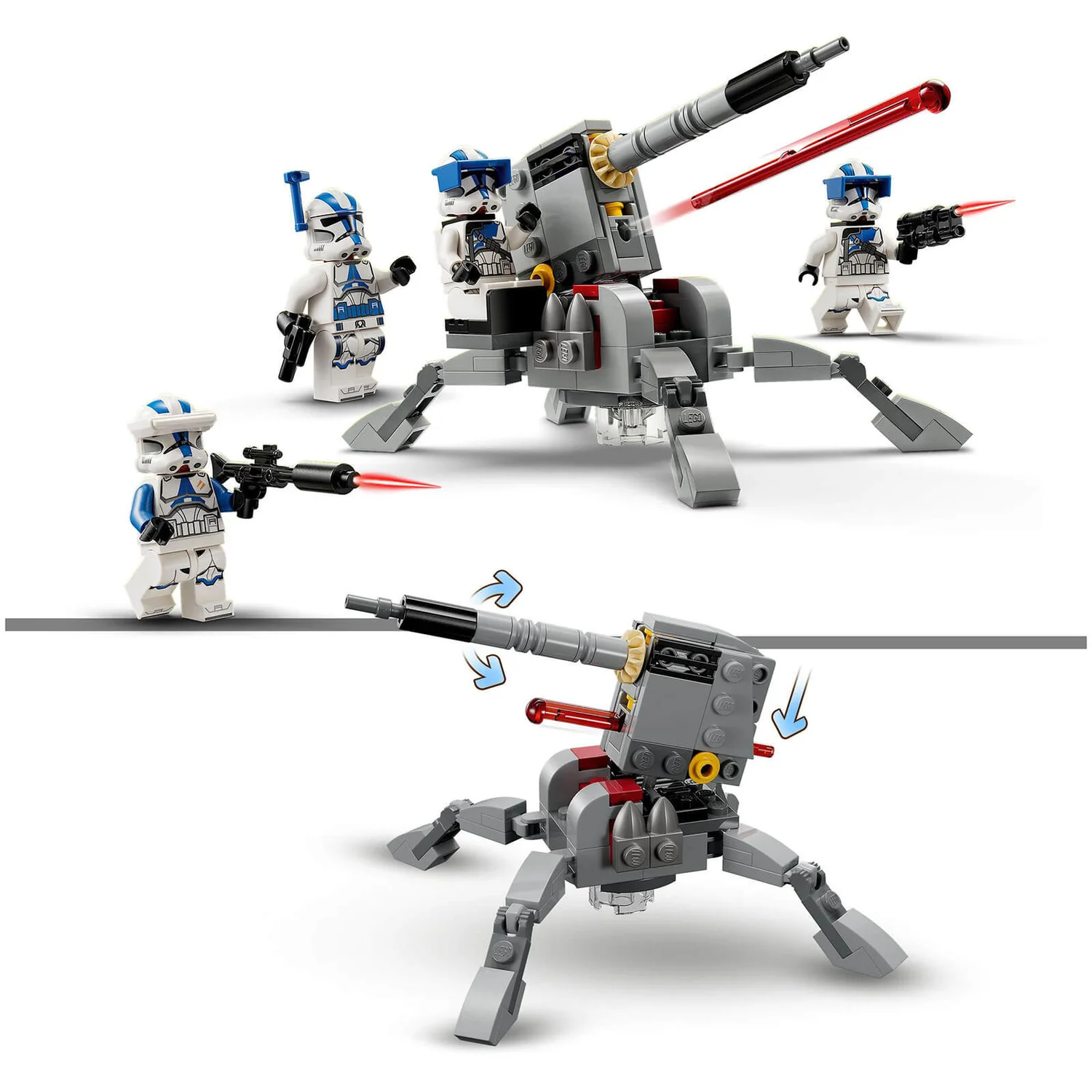 LEGO Star Wars 501st Clone Troopers Battle Pack Set (75345)