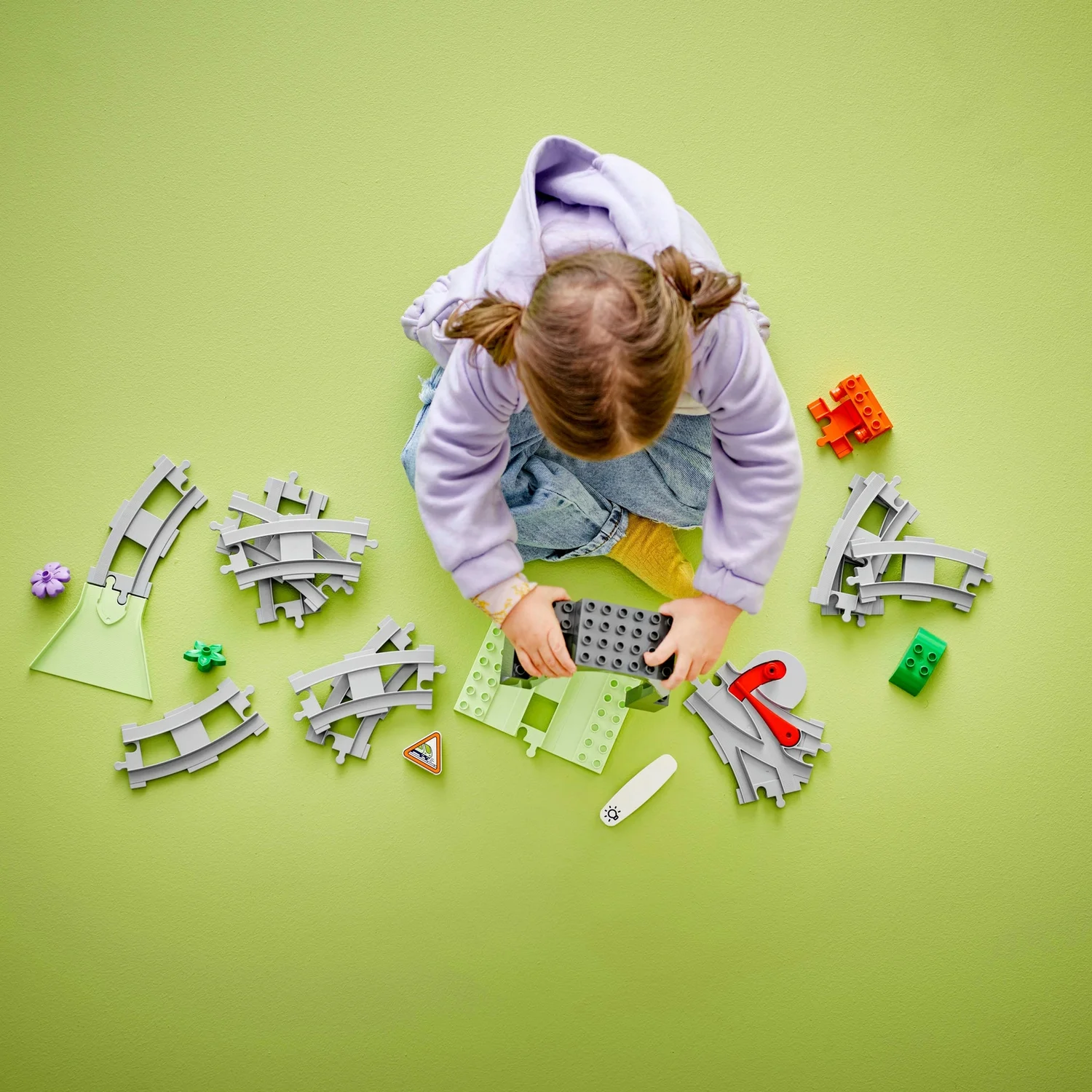 LEGO DUPLO Train Tunnel and Tracks Expansion Set Toy 10425
