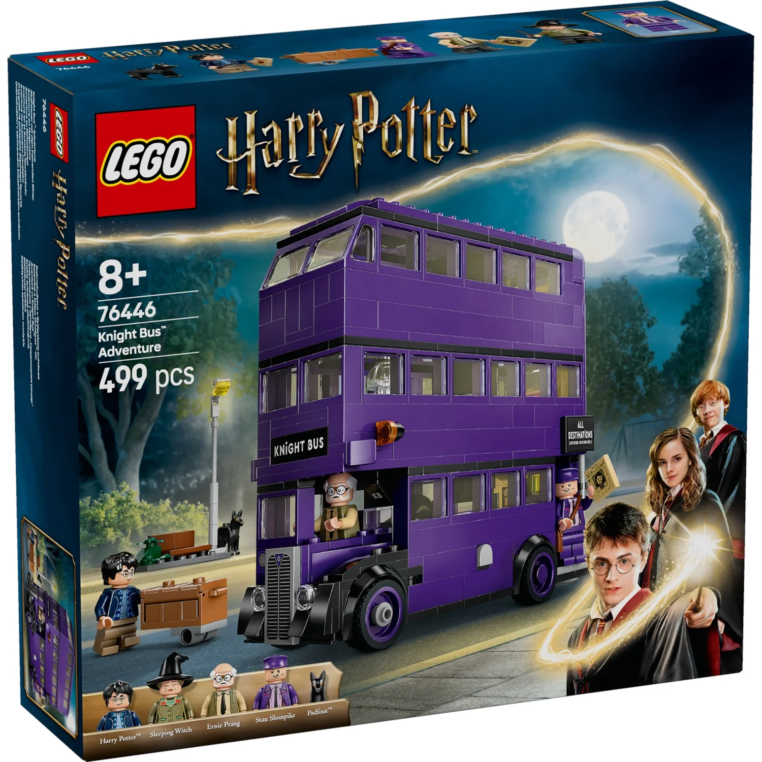 LEGO Harry Potter Knight Bus Adventure Vehicle Toy Set 76446
