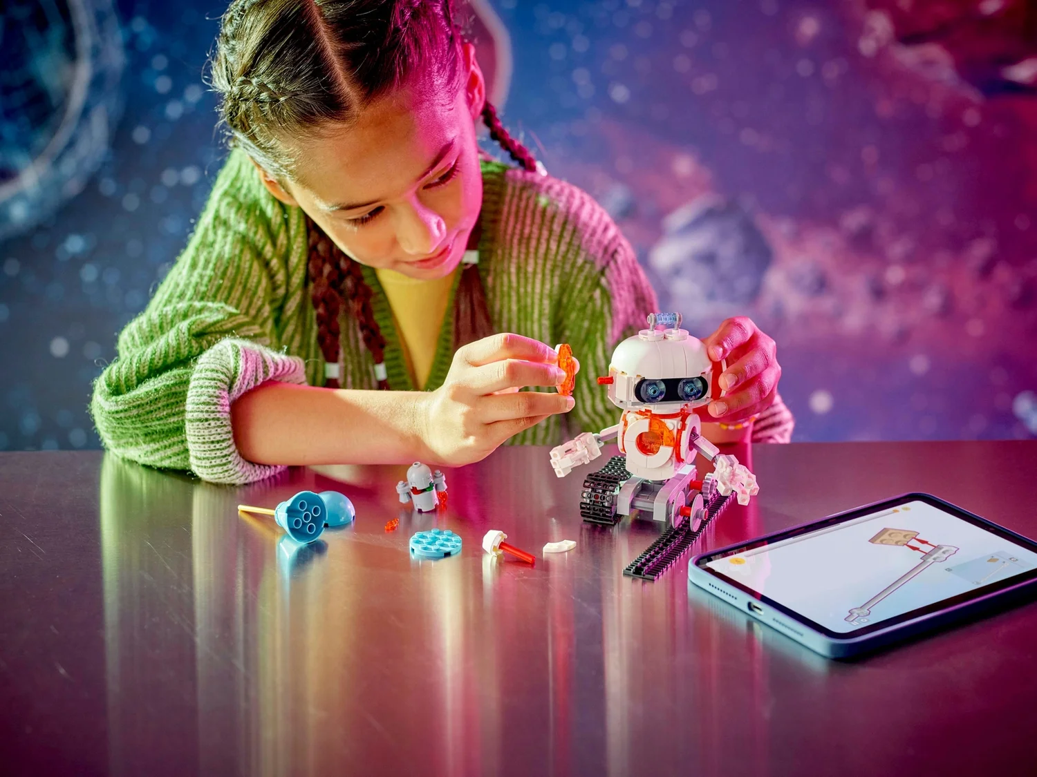 LEGO Creator 3in1 Space Robot Toy, Kids' Building Set 31164