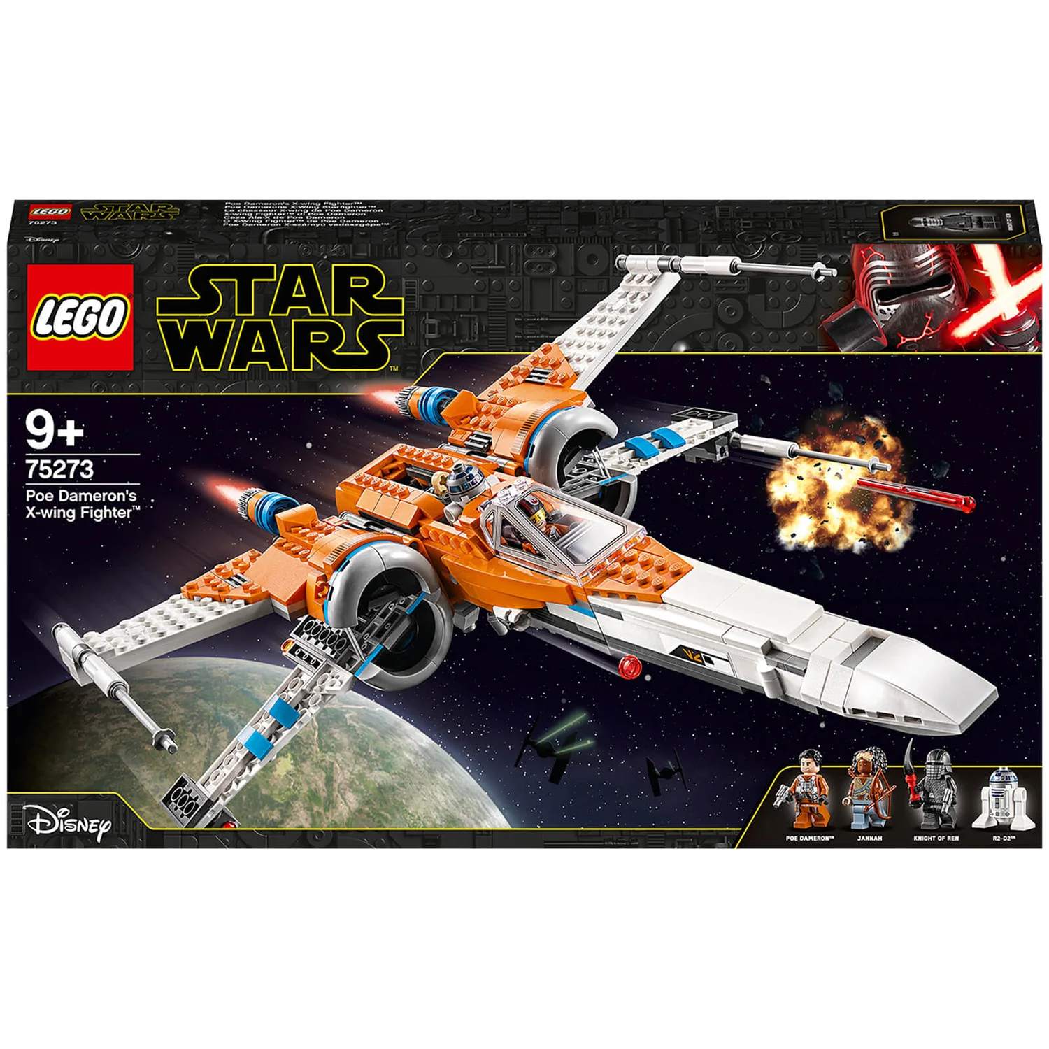 LEGO Star Wars: Poe Dameron's X-wing Fighter Playset (75273)